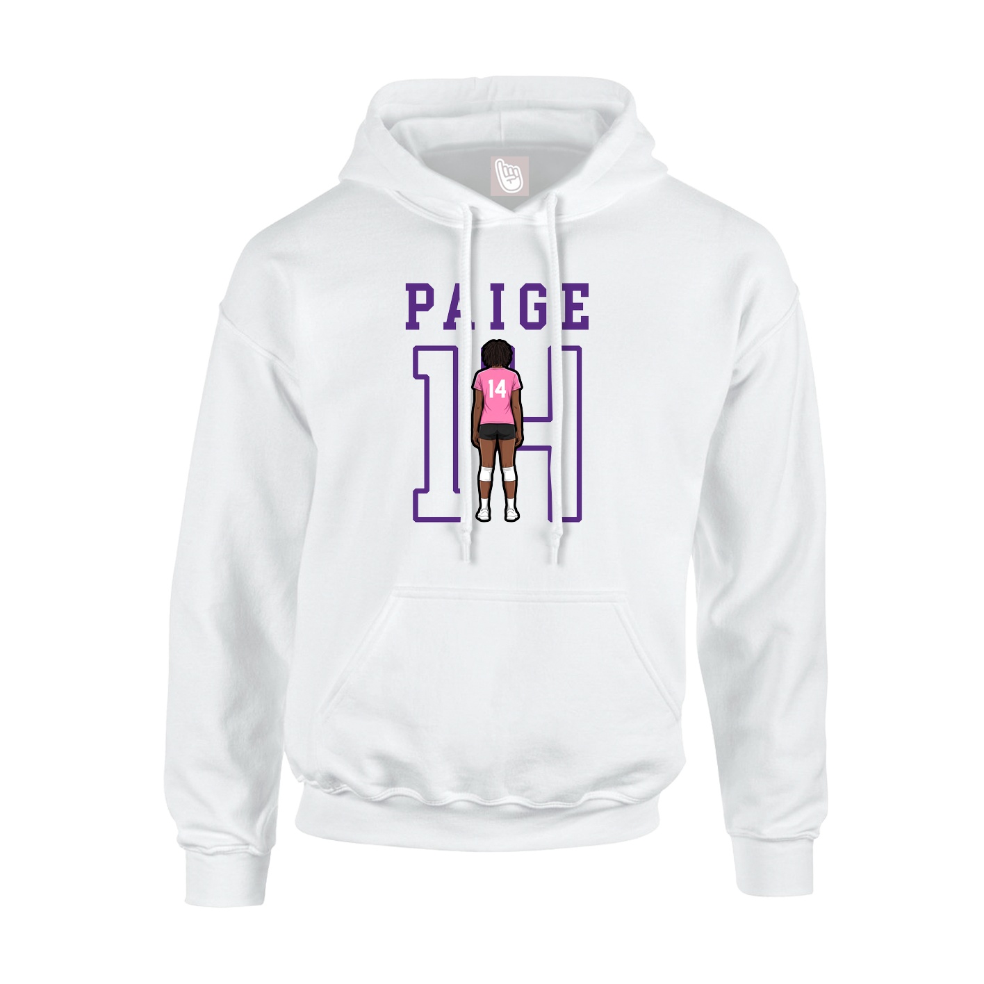 Youth Hoodie — Shirsey in White