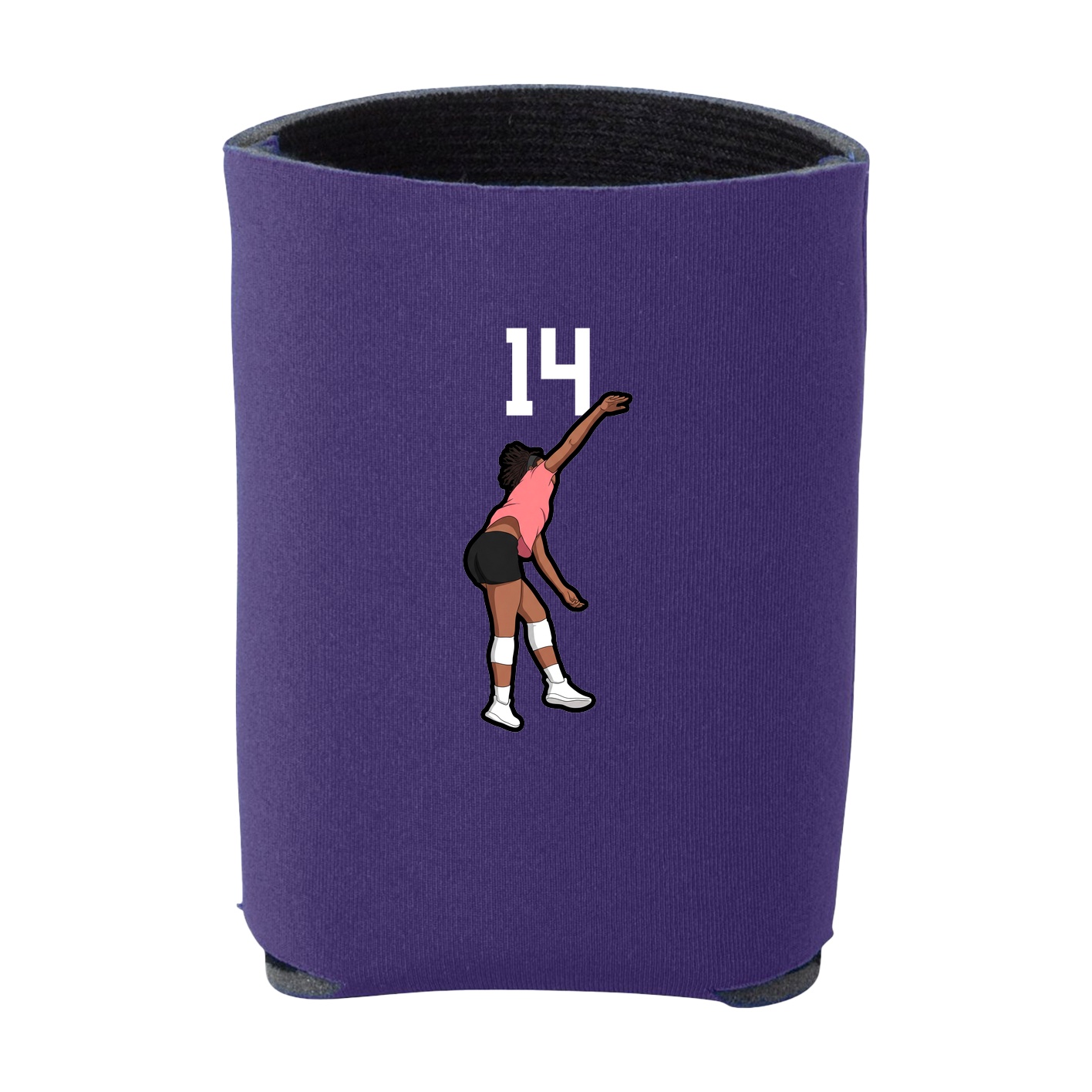 Can Holder — Number Top in Purple