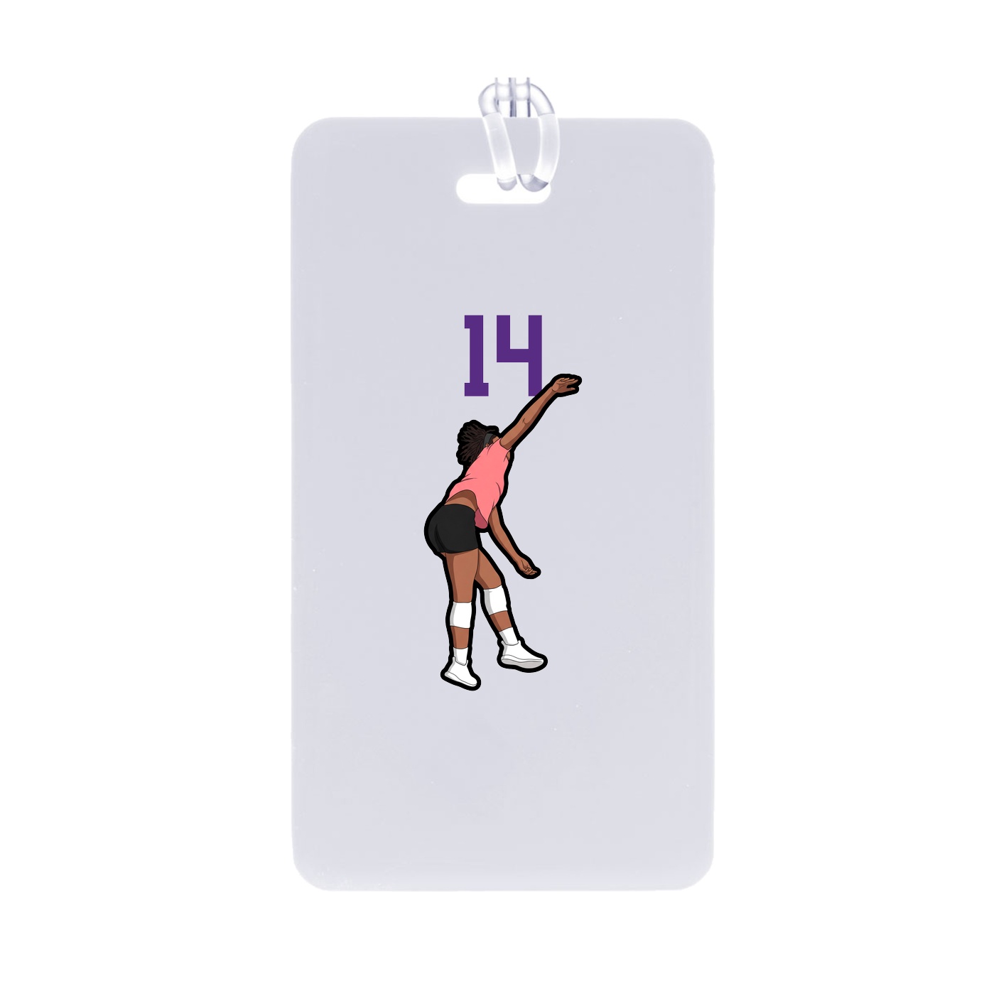 Bag Tag — Number Top in Classic
