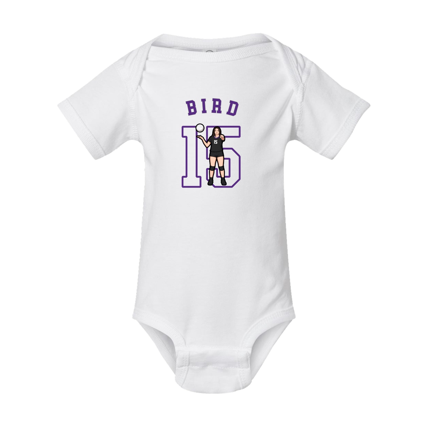 Baby Onesie — Shirsey Arch in White
