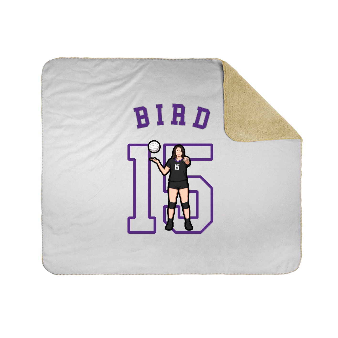 Throw Blanket — Shirsey Arch in White