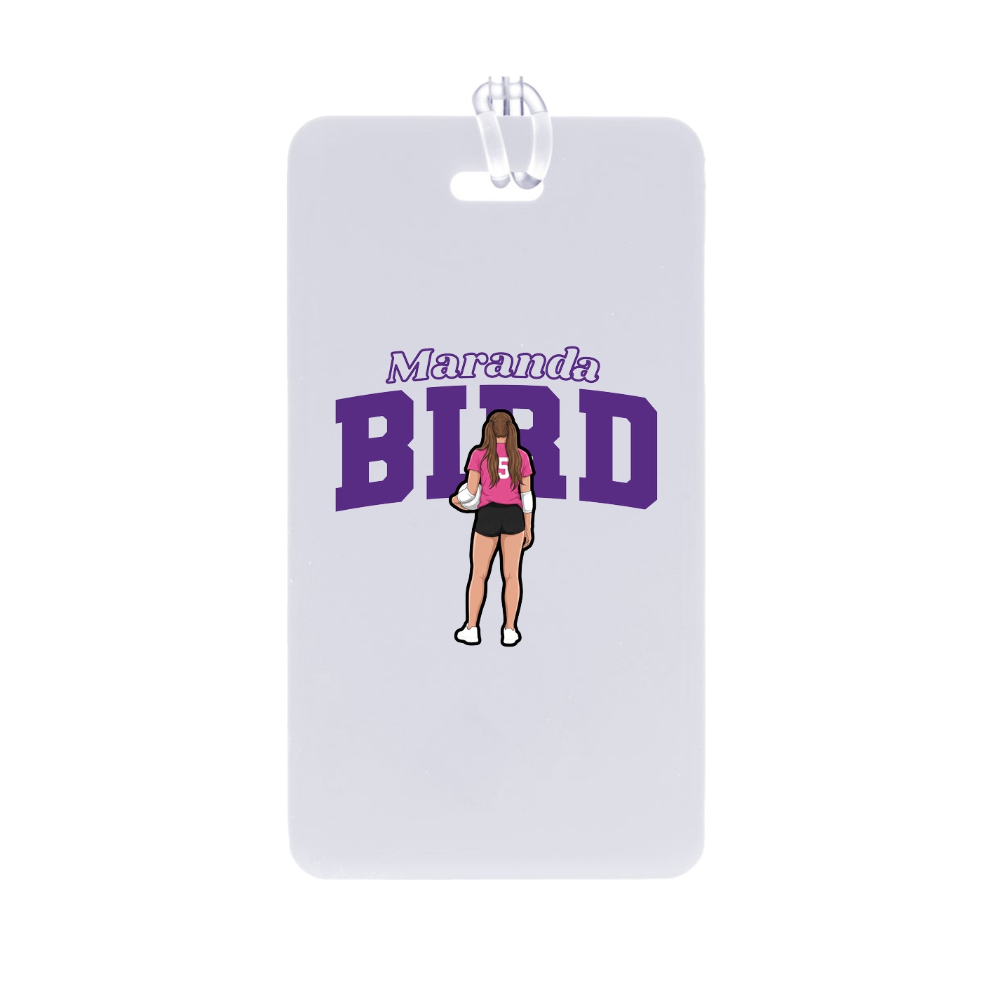 Bag Tag — Name Arch in Classic