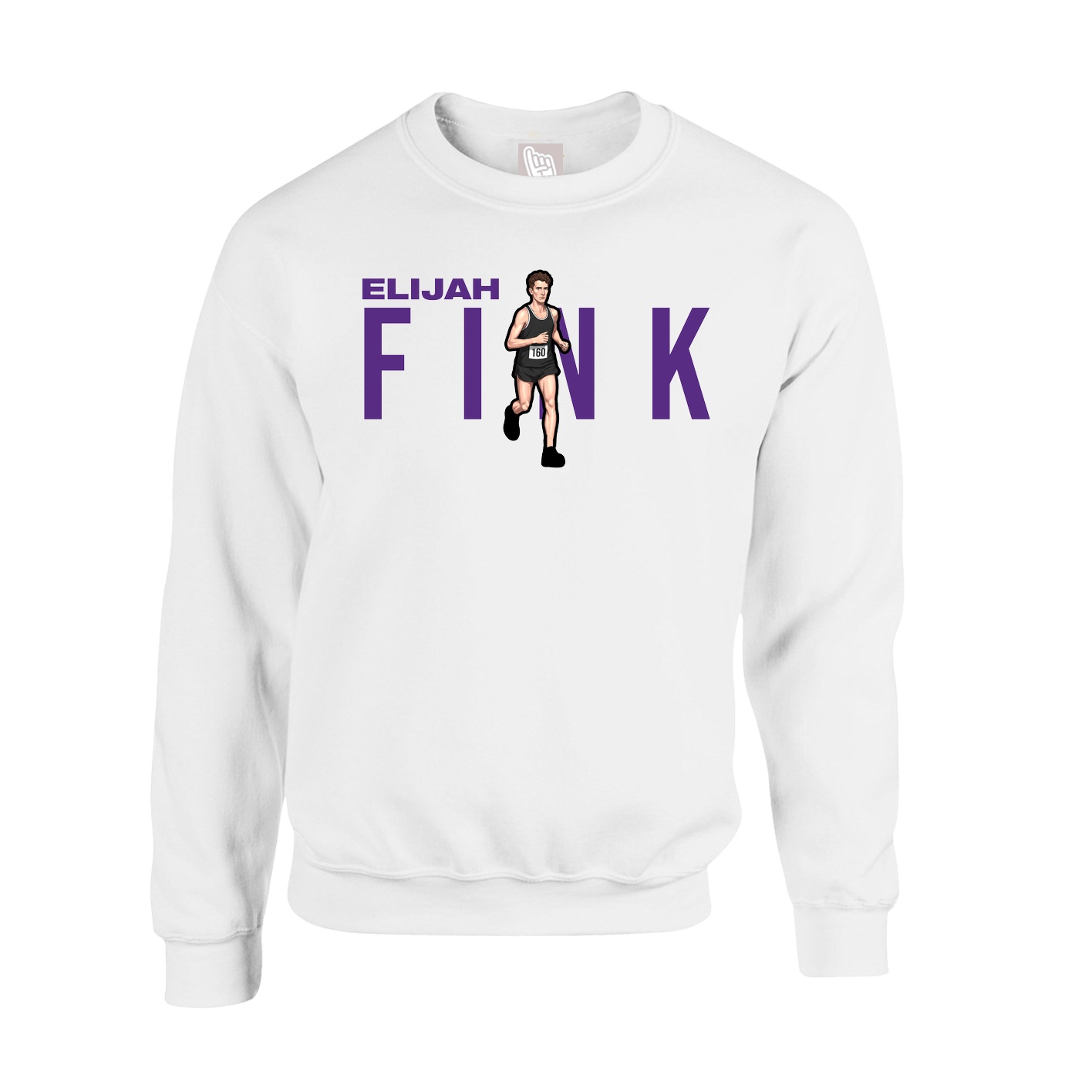 Fleece Crew — Player Name in White