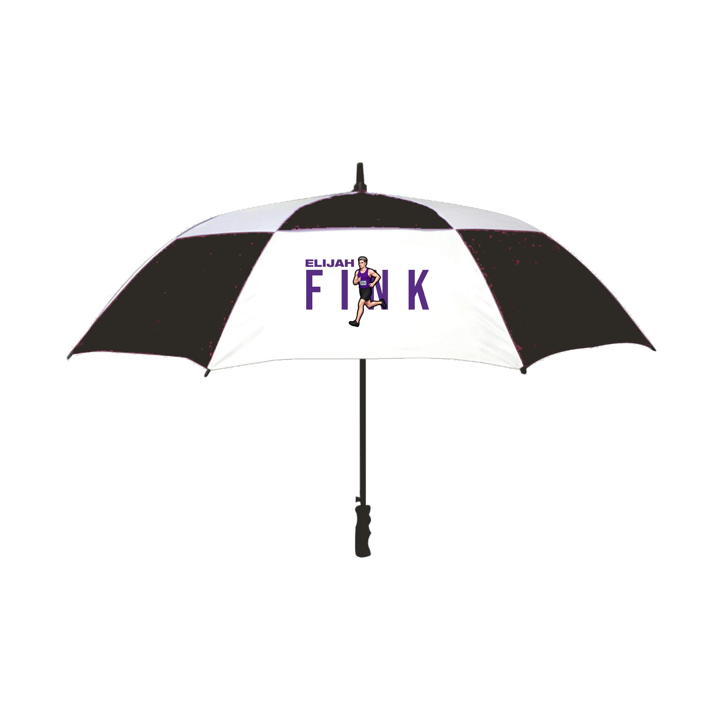Golf Umbrella — Player Name in Black