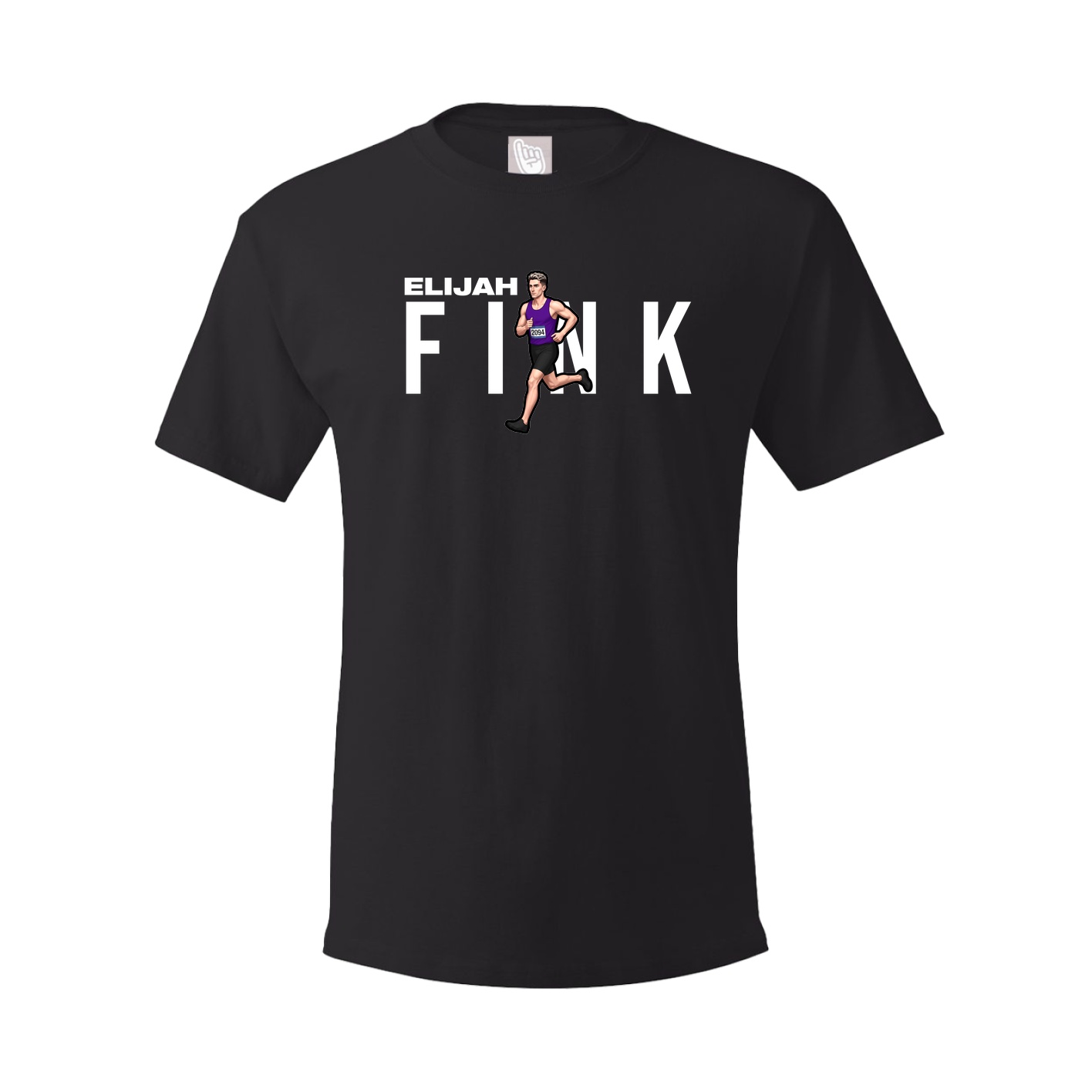 Youth Tee — Player Name in Black