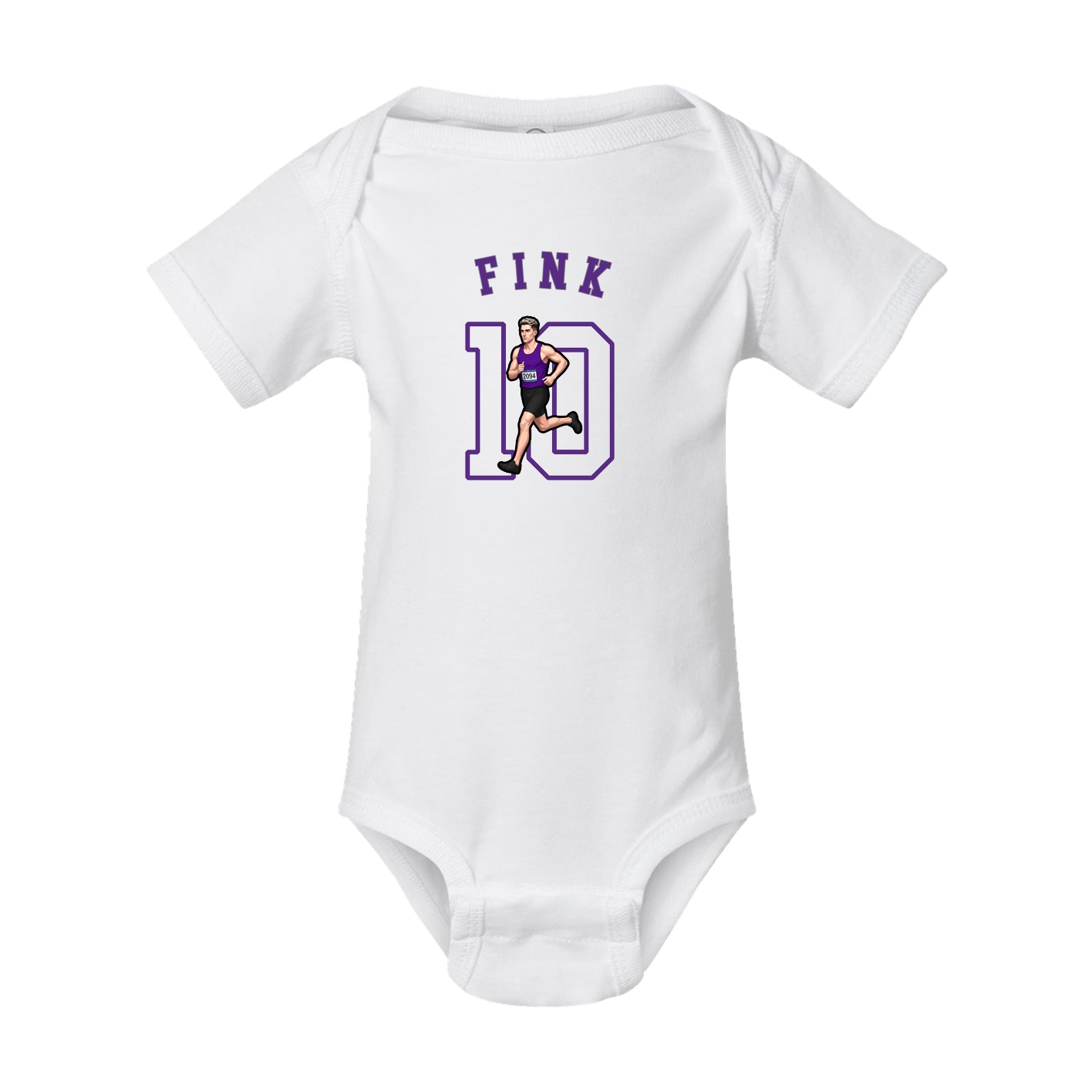 Baby Onesie — Shirsey Arch in White