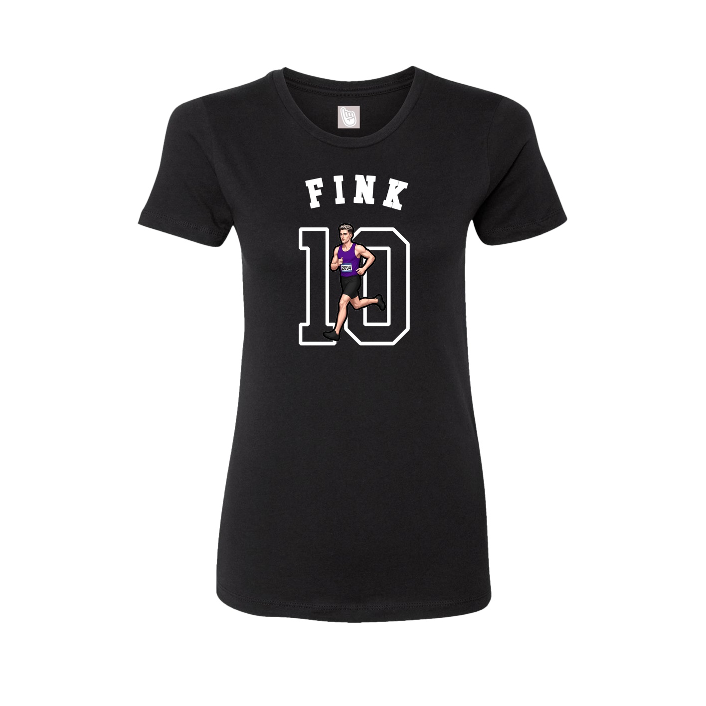 Womens Tee — Shirsey Arch in Black