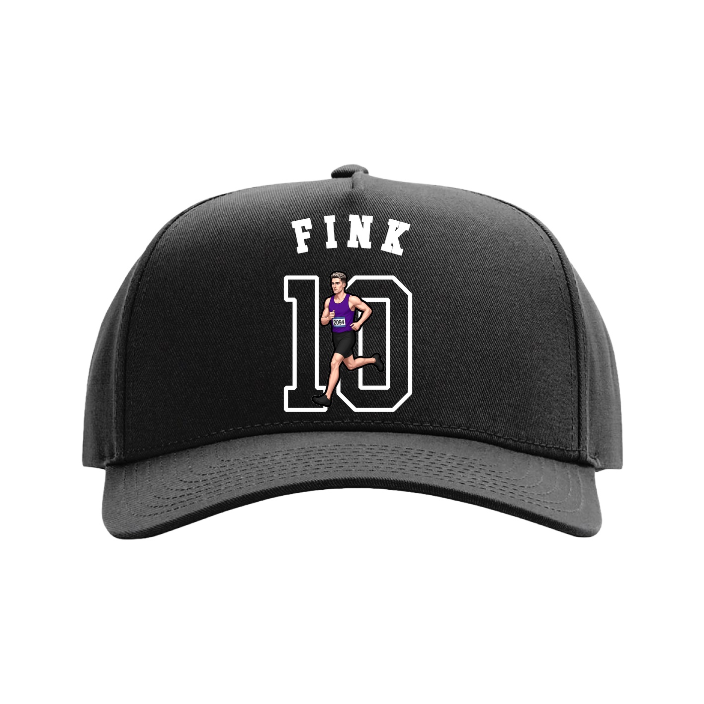 Full Fabric Five-Panel Champ Cap