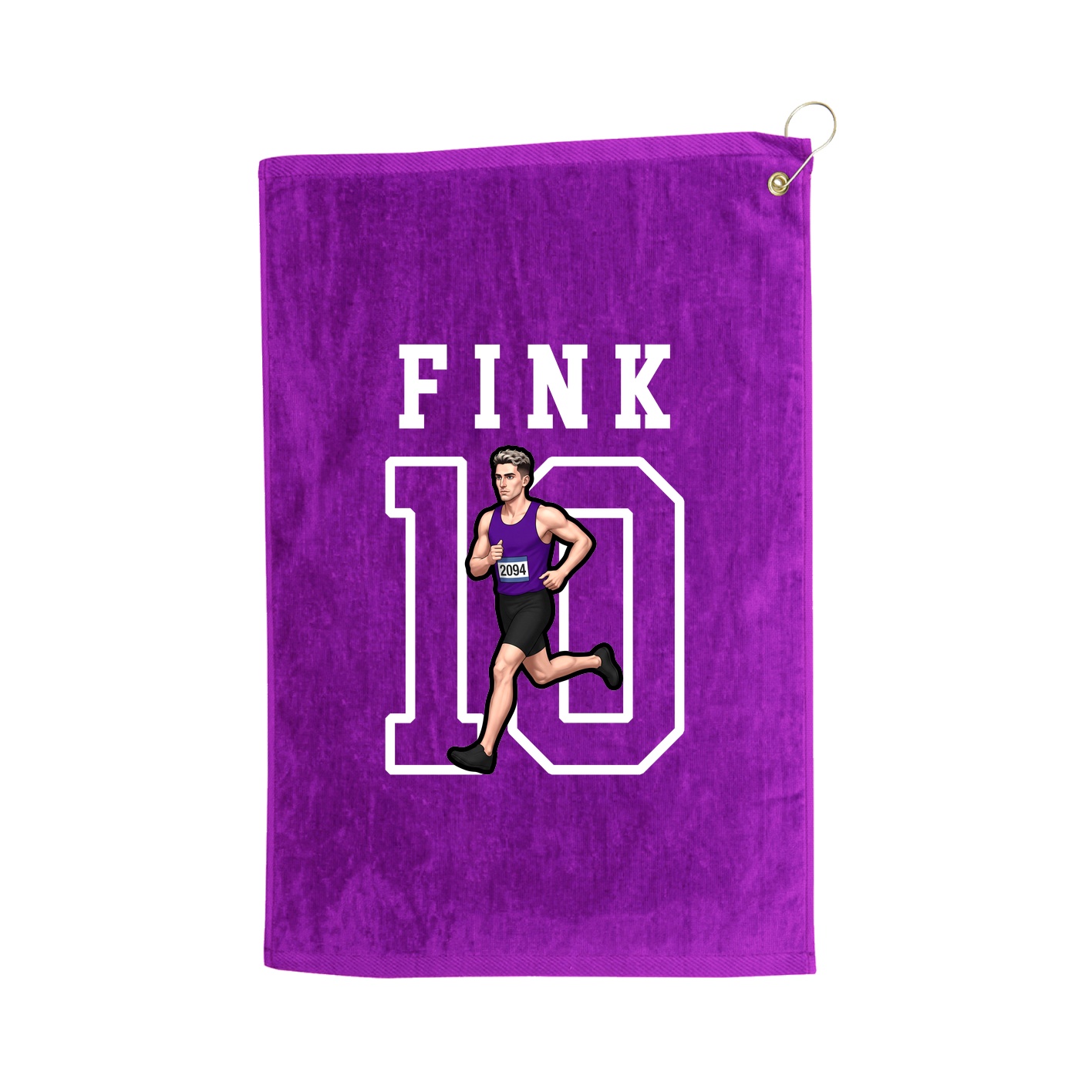 Golf Towel — Shirsey in Purple