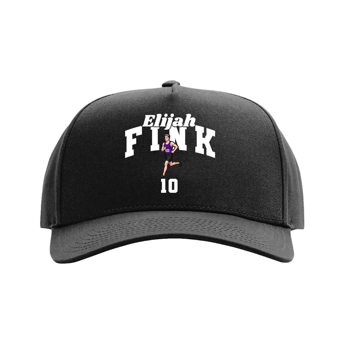 Full Fabric Five-Panel Champ Cap
