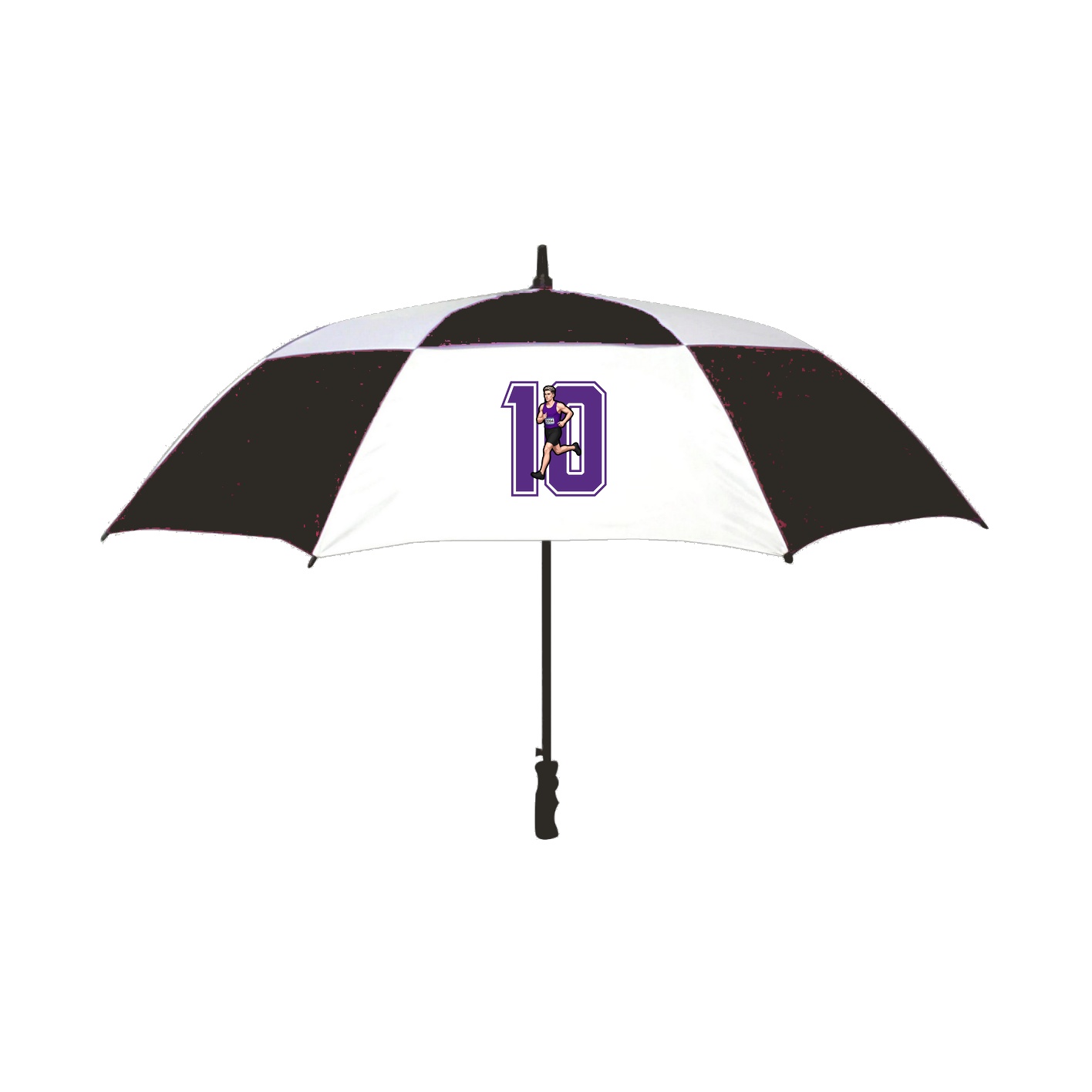 Golf Umbrella — Number in Black