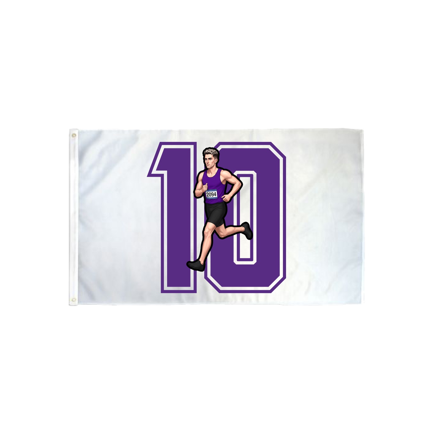 3x5 Flag — Number in Classic
