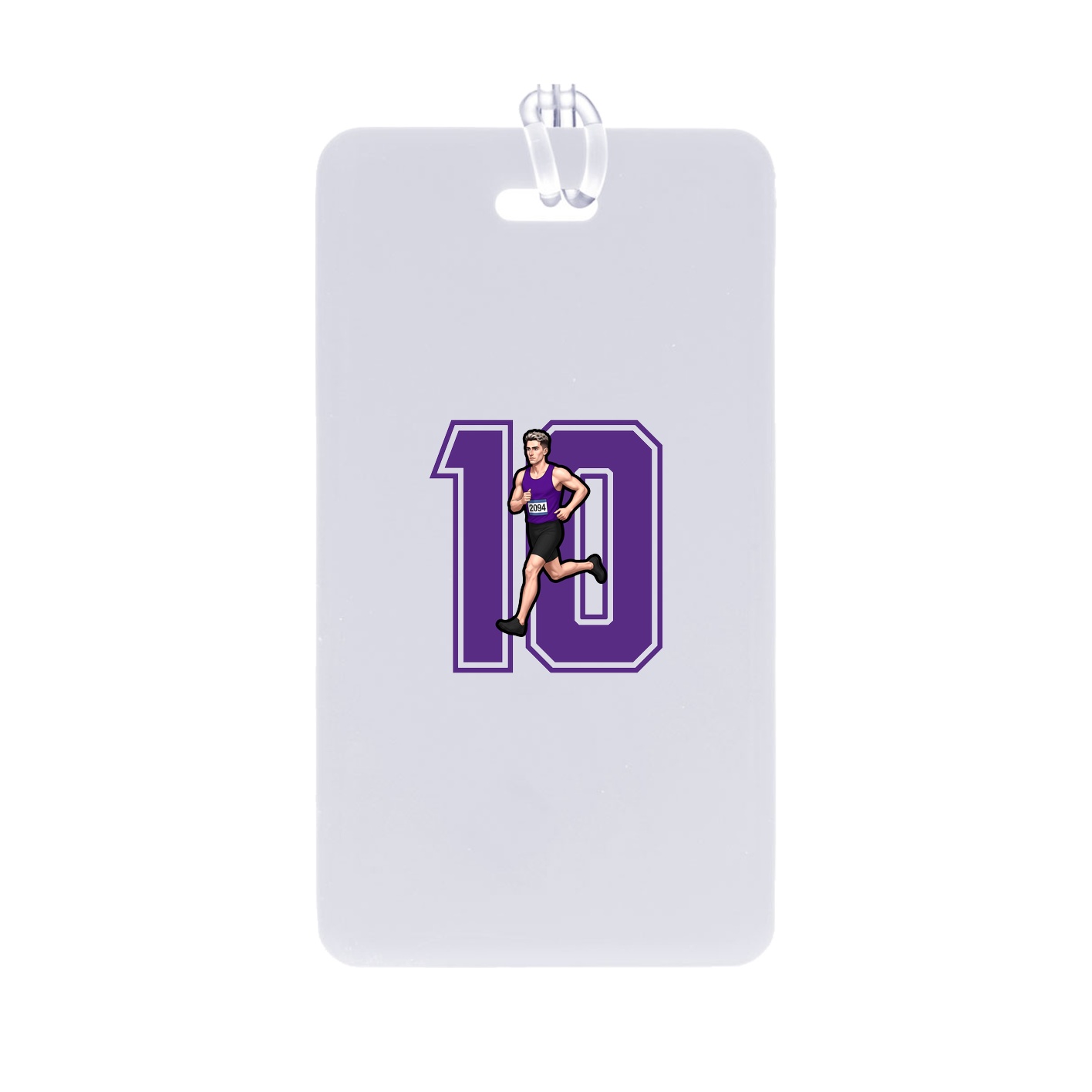 Bag Tag — Number in Classic