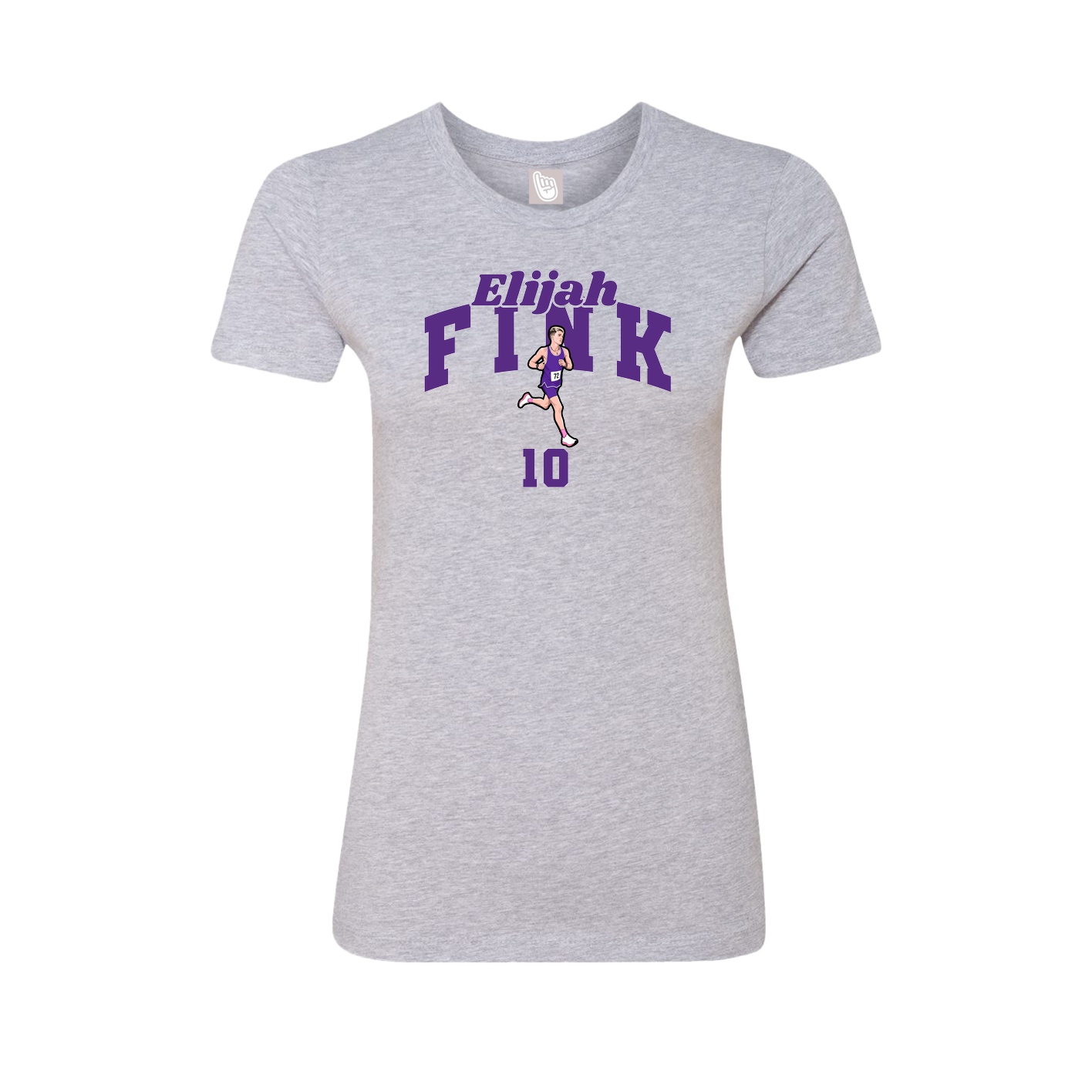 Womens Tee — Signature Arch in Grey