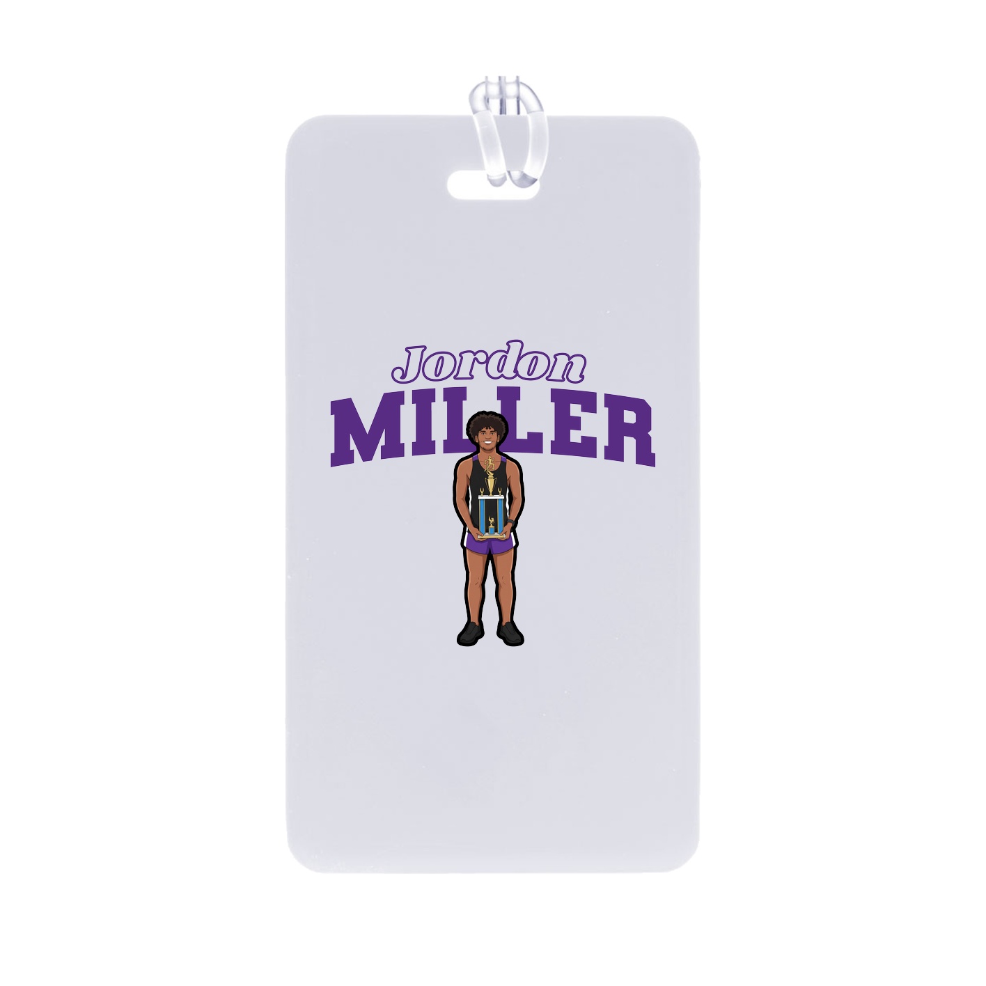 Bag Tag — Name Arch in Classic
