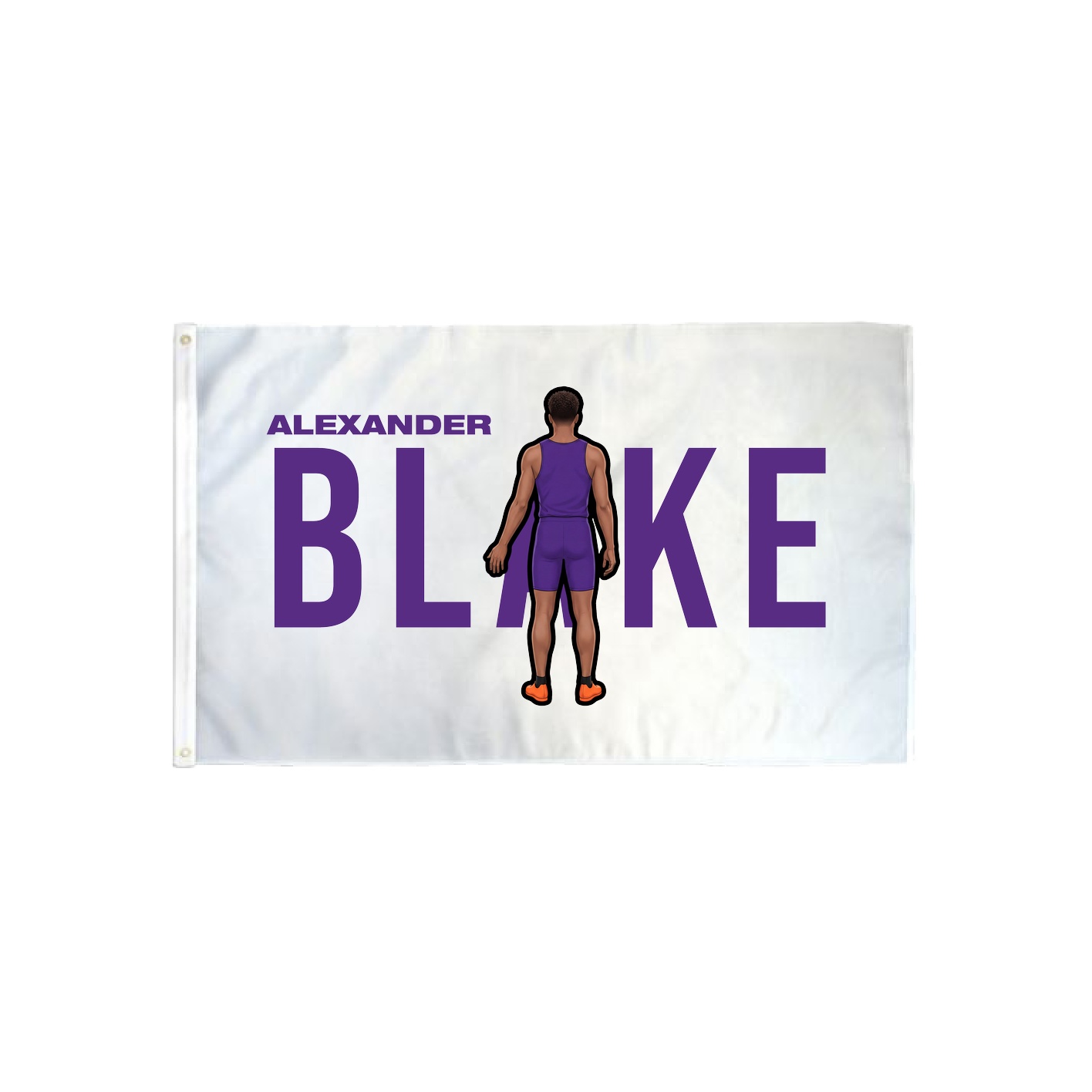 3x5 Flag — Player Name in Classic