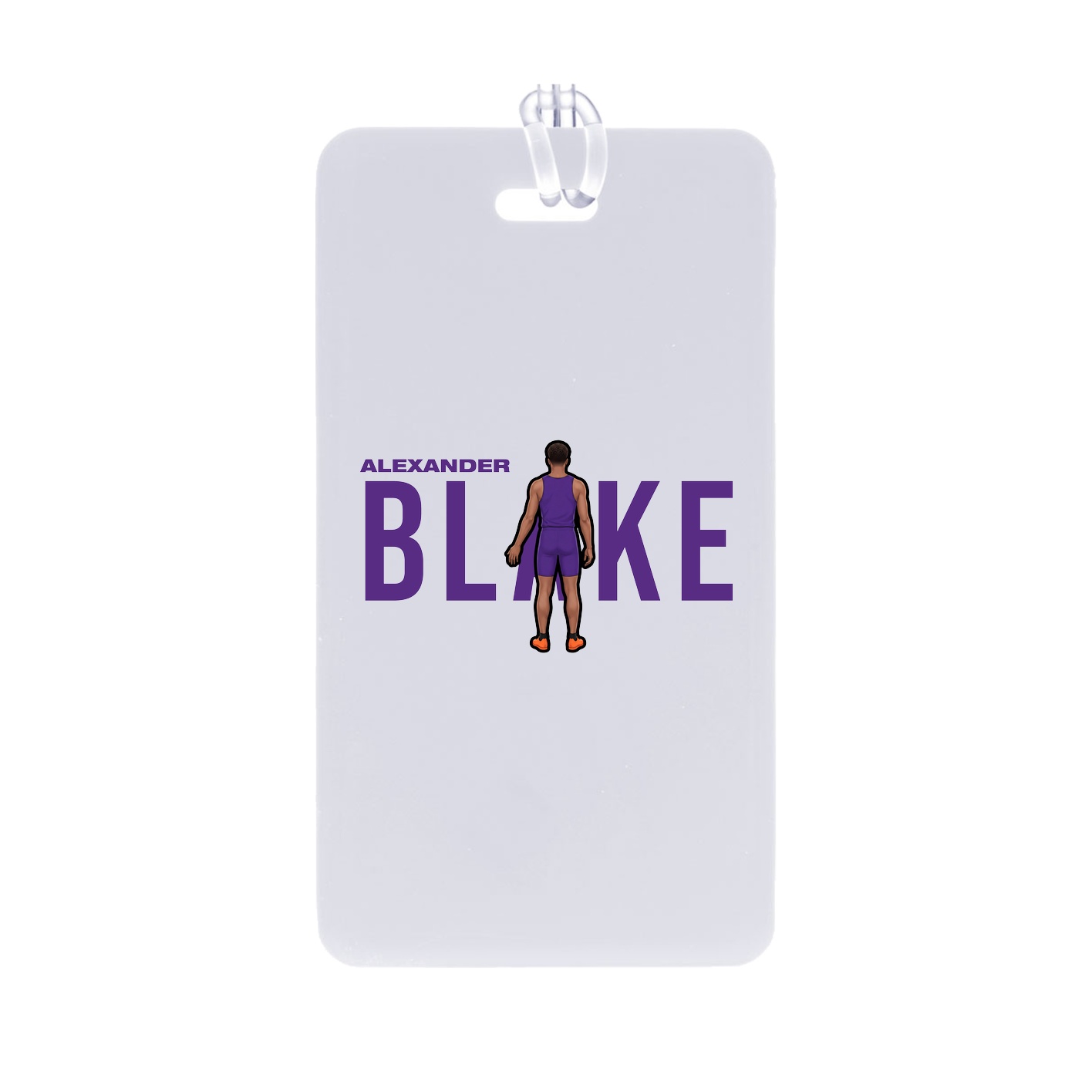 Bag Tag — Player Name in Classic