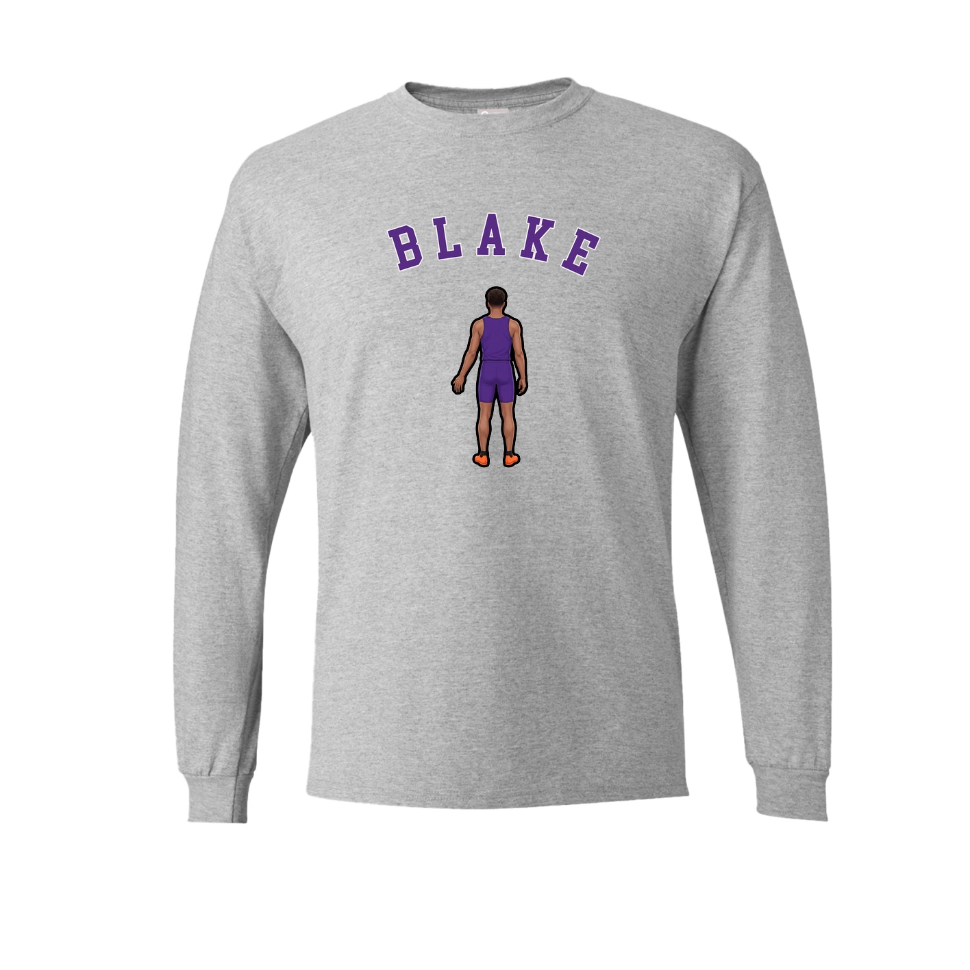 Long Sleeve Tee — Shirsey Arch in Grey