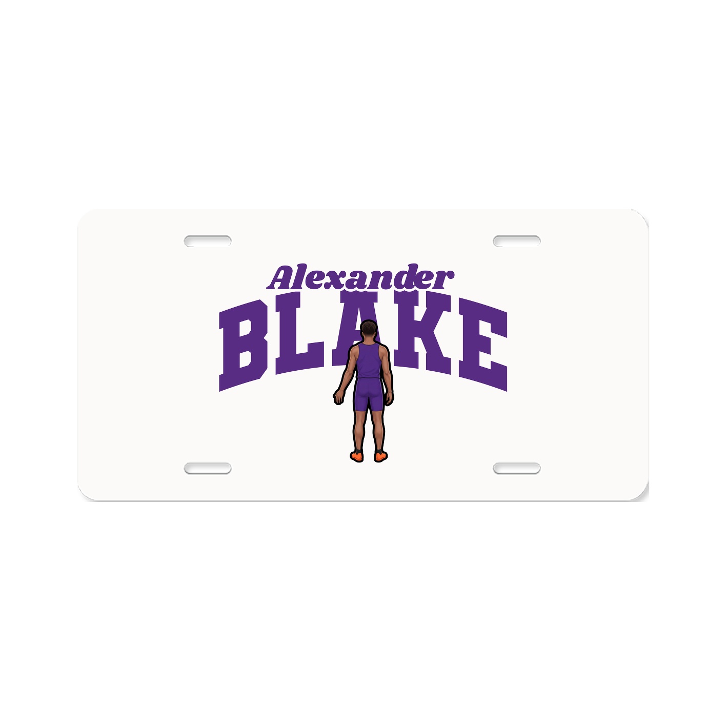 License Plate — Signature Arch in Classic