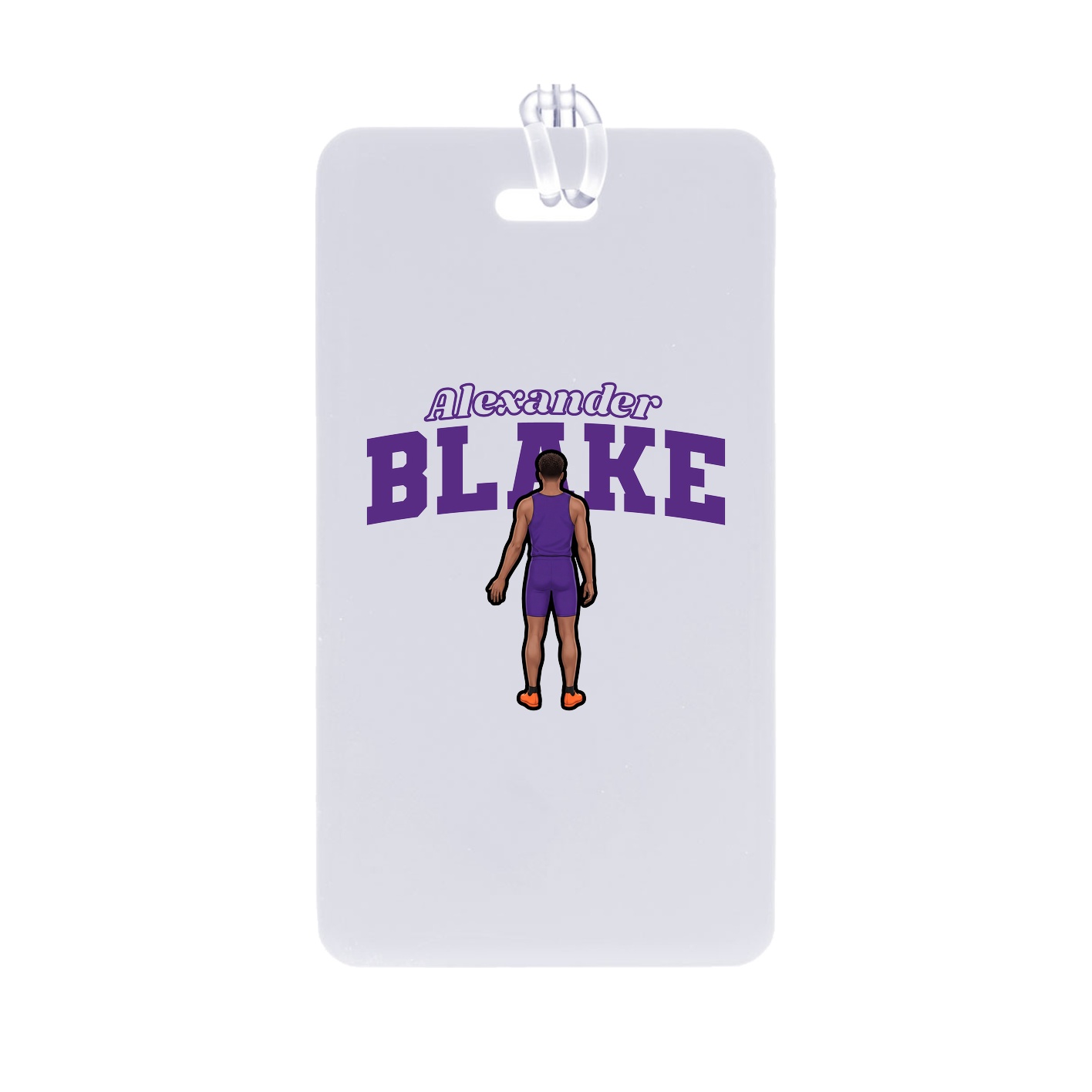 Bag Tag — Name Arch in Classic