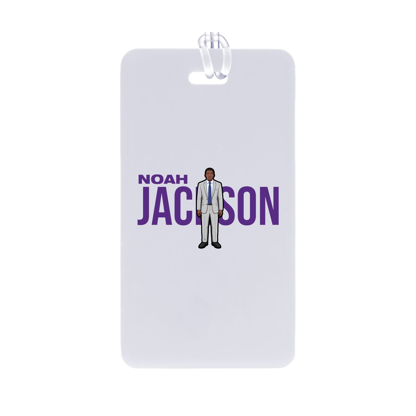 Bag Tag — Player Name in Classic