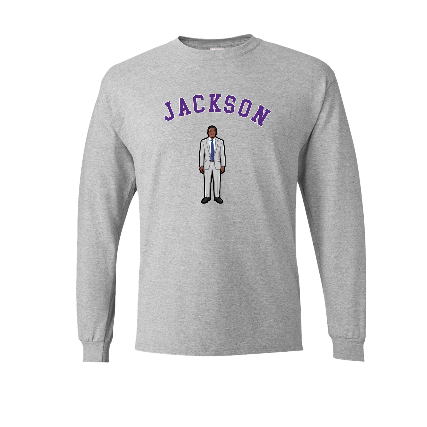 Long Sleeve Tee — Shirsey Arch in Grey