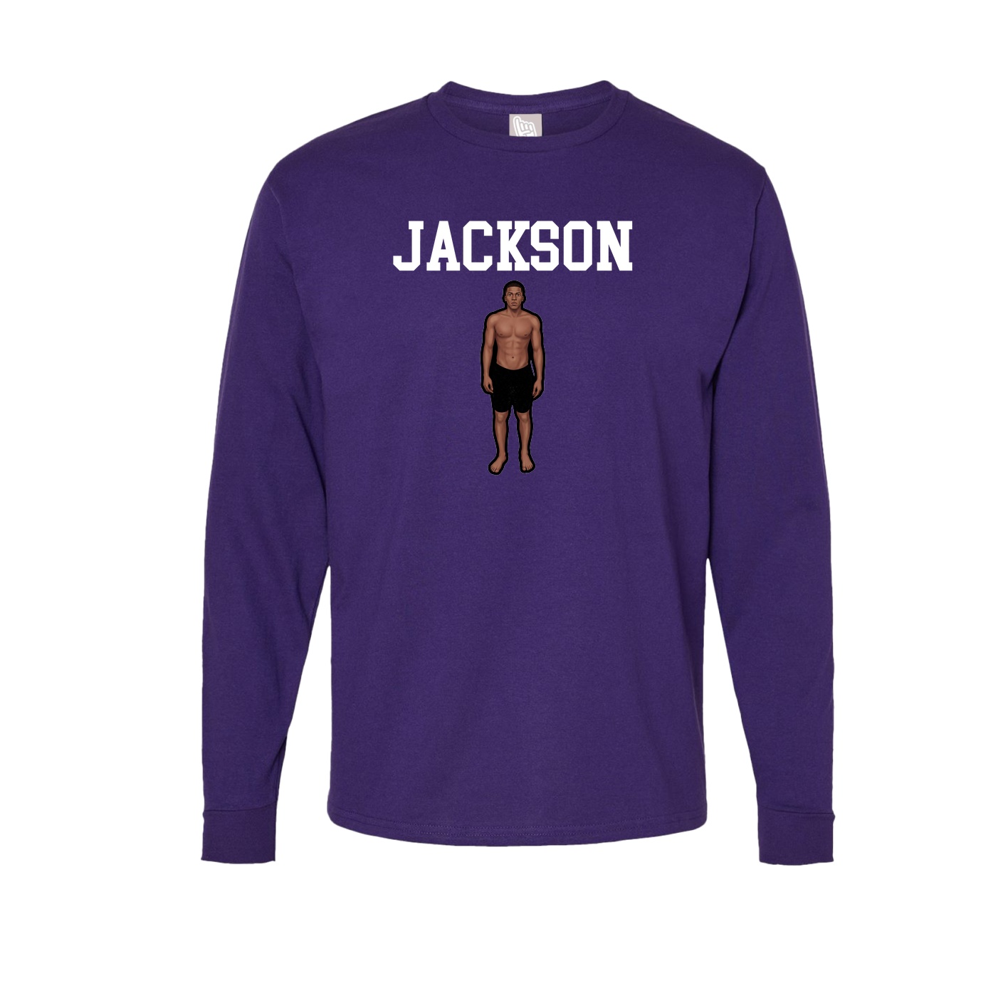 Long Sleeve Tee — Shirsey in Purple