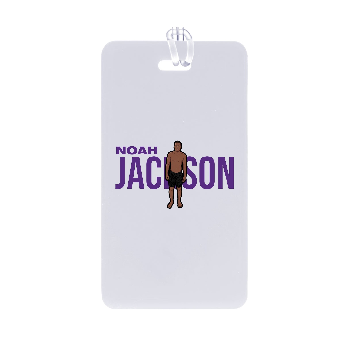 Bag Tag — Player Name in Classic
