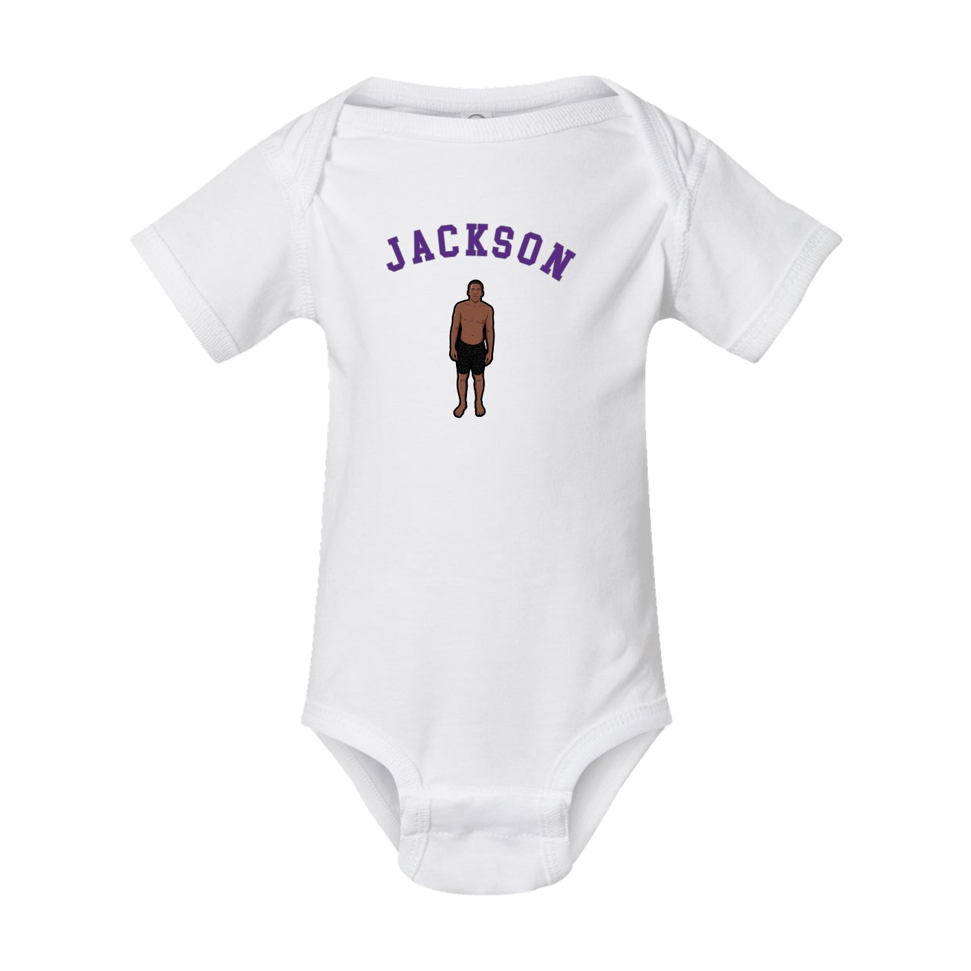 Baby Onesie — Shirsey Arch in White