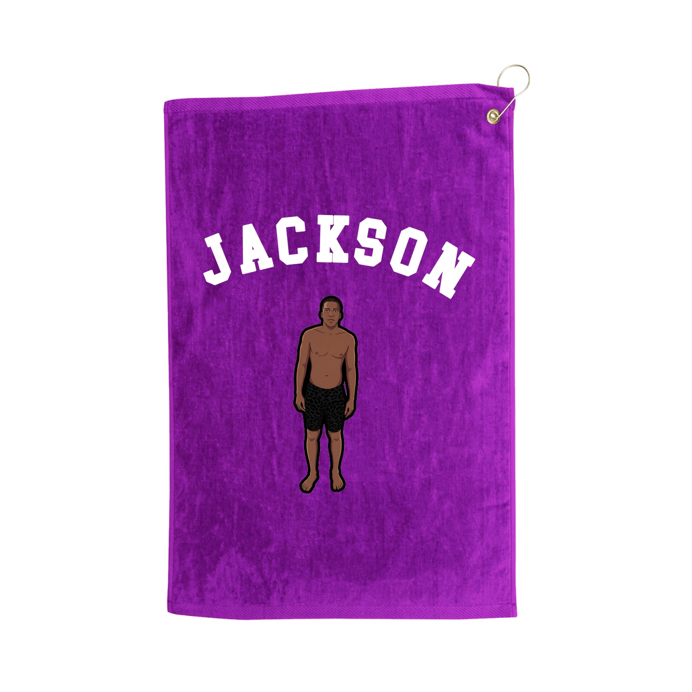 Golf Towel — Shirsey Arch in Purple