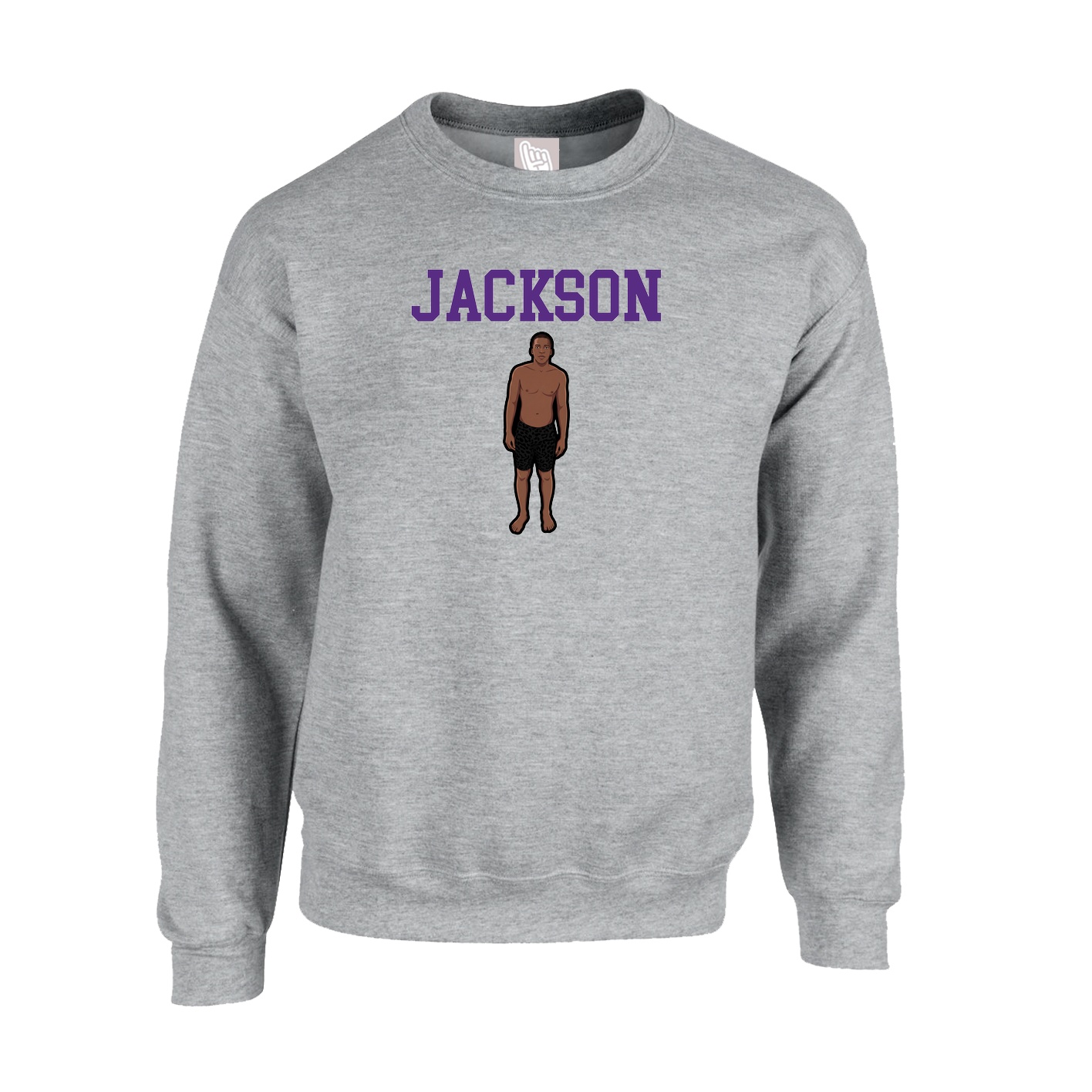 Fleece Crew — Shirsey in Grey