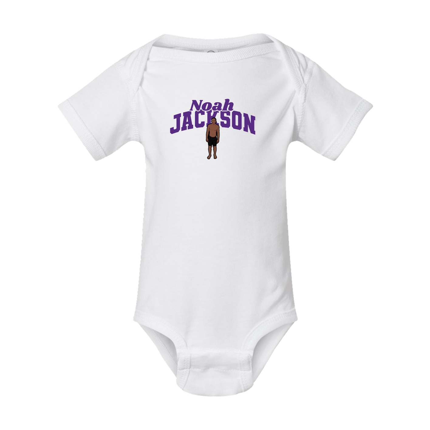 Baby Onesie — Signature Arch in White