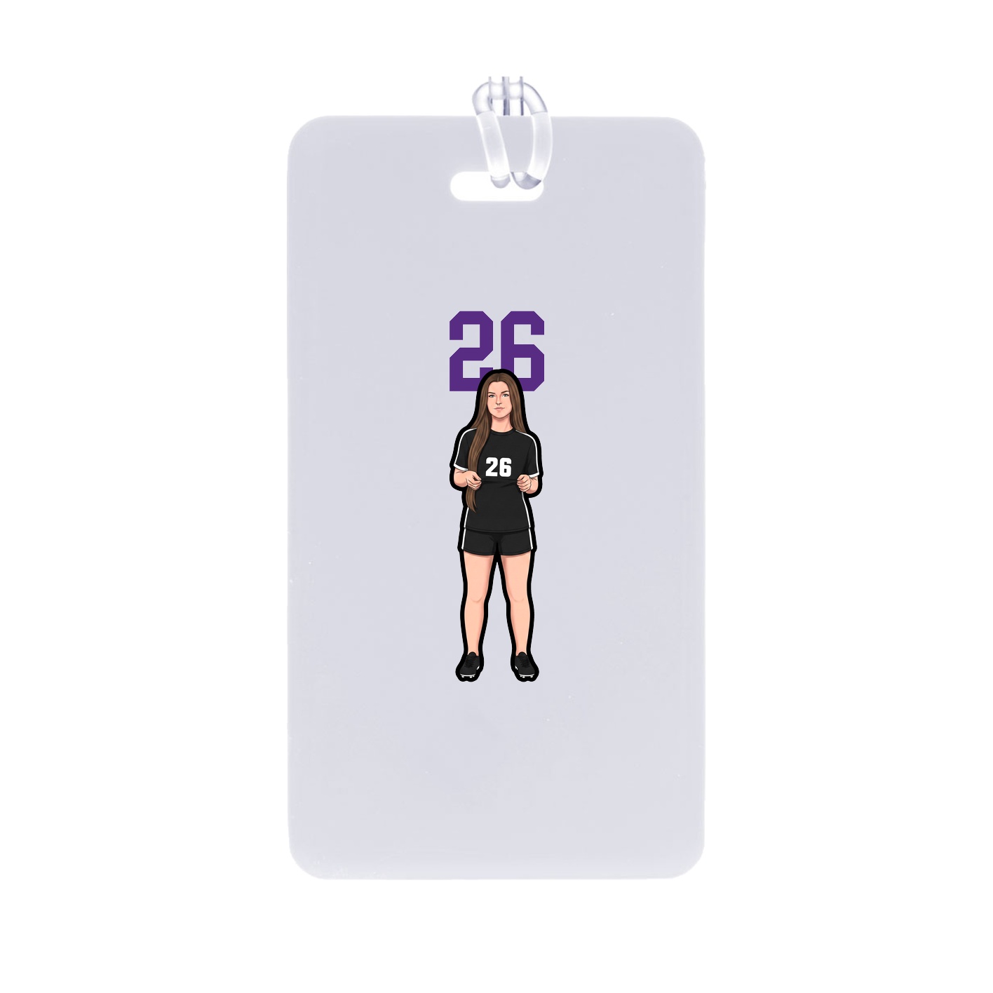 Bag Tag — Number Top in Classic