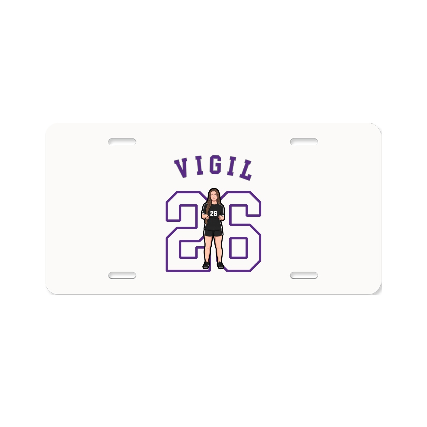 License Plate — Shirsey Arch in Classic