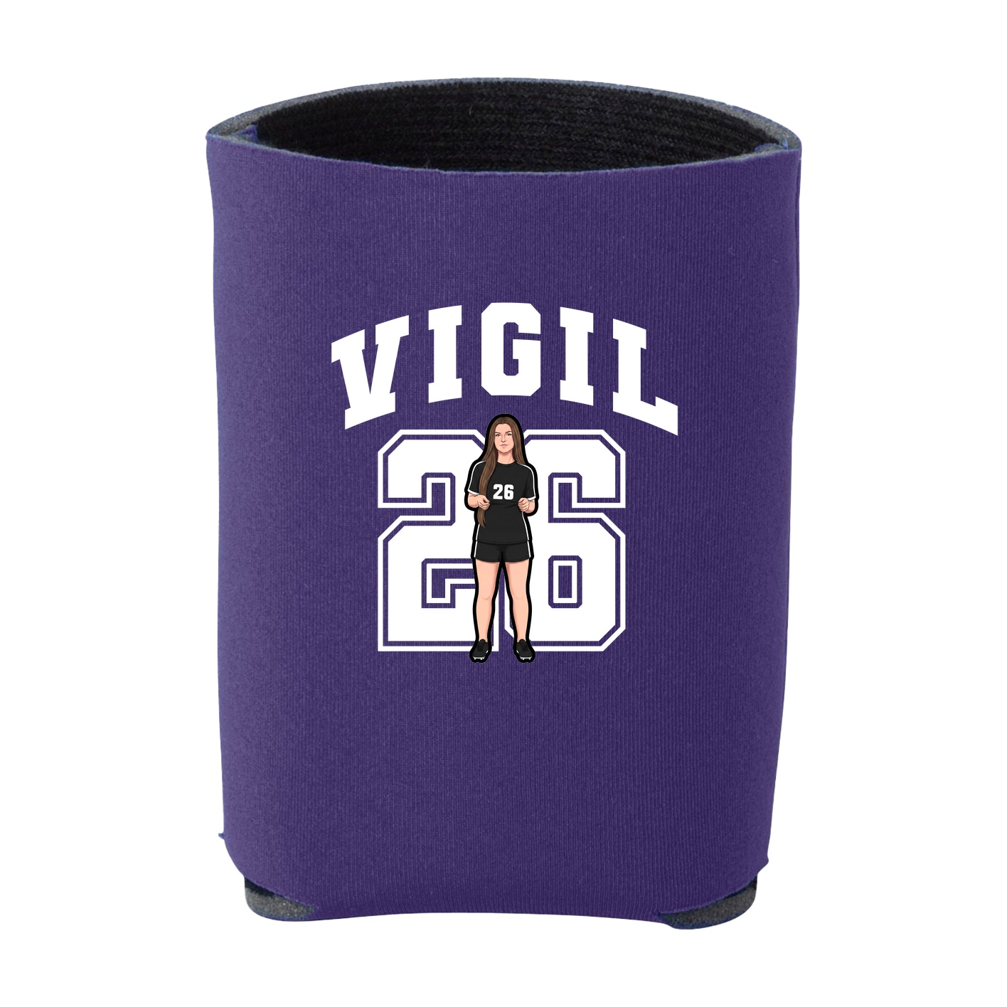 Can Holder — Number in Purple