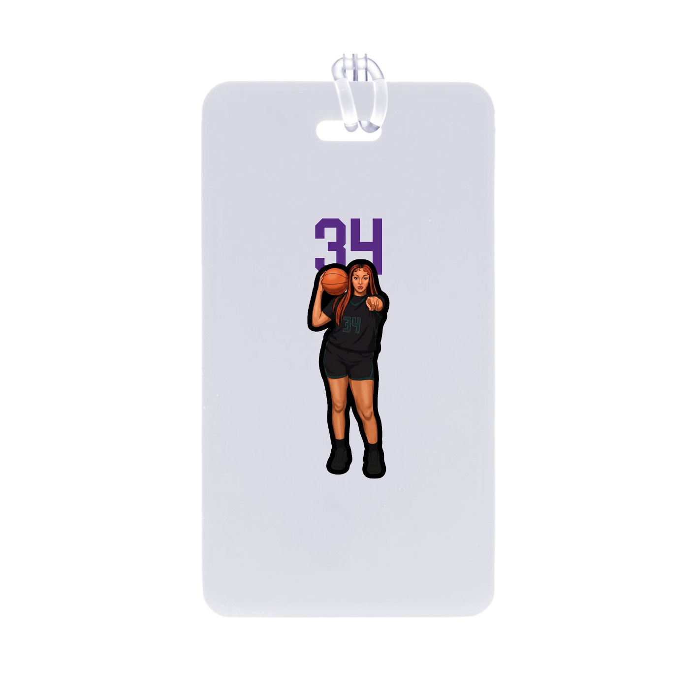 Bag Tag — Number Top in Classic