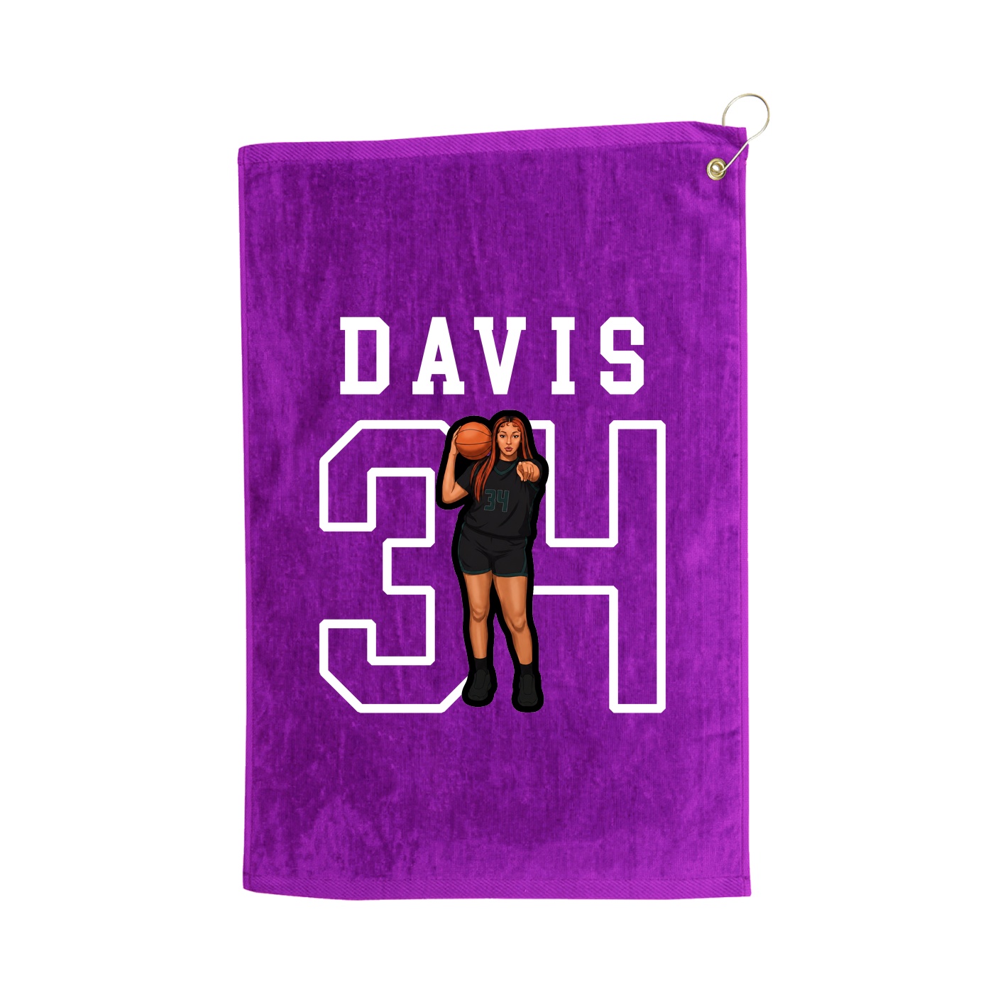 Golf Towel — Shirsey in Purple