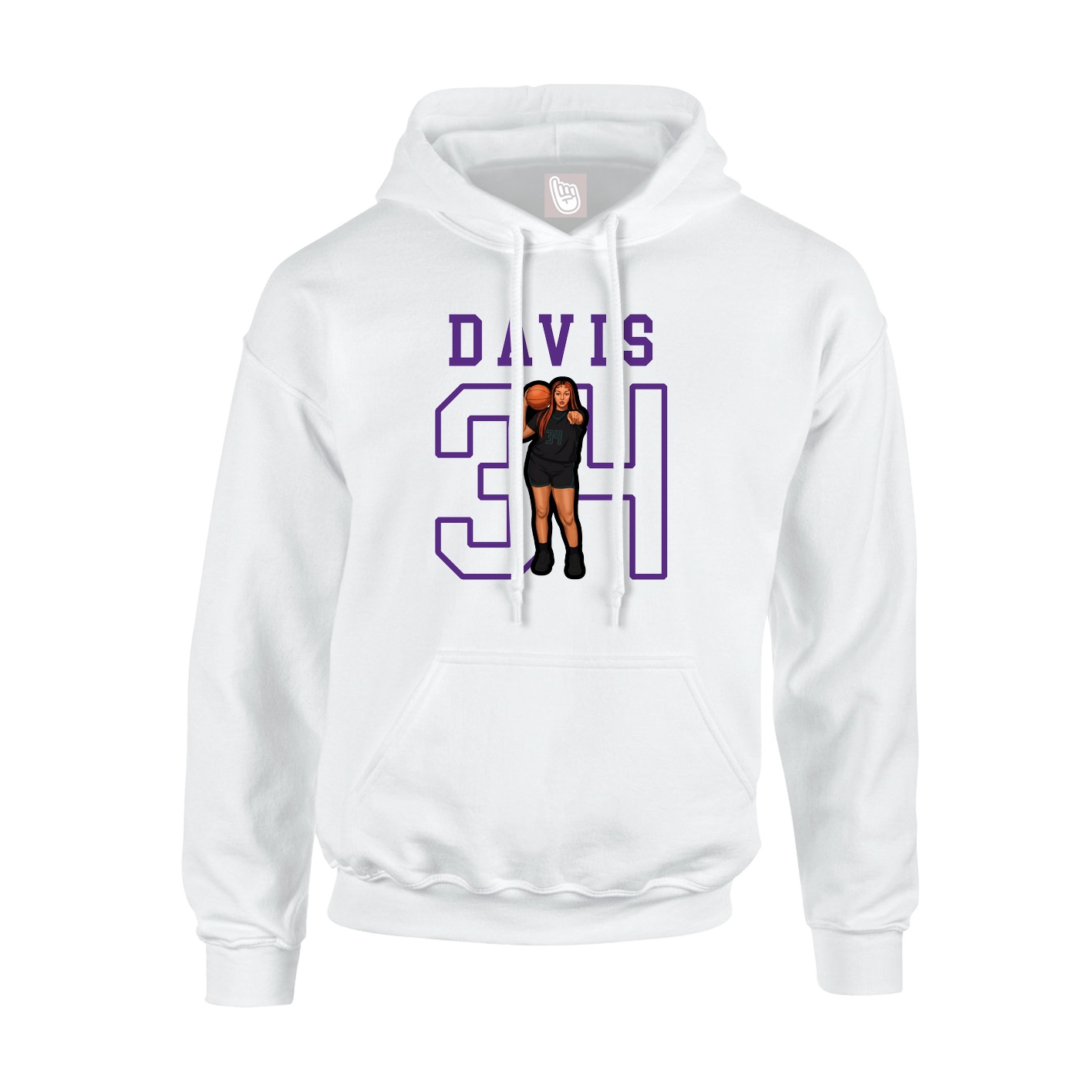 Youth Hoodie — Shirsey in White