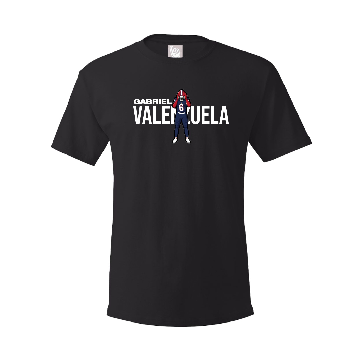Tee — Player Name in Black