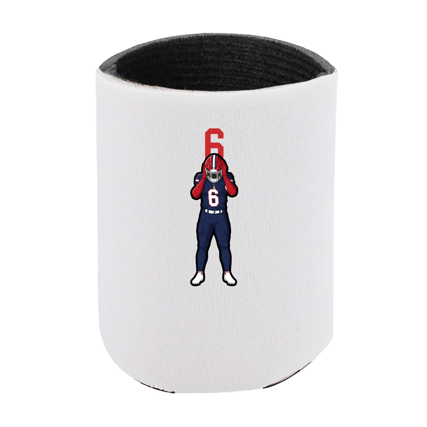 Can Holder — Number Top in White