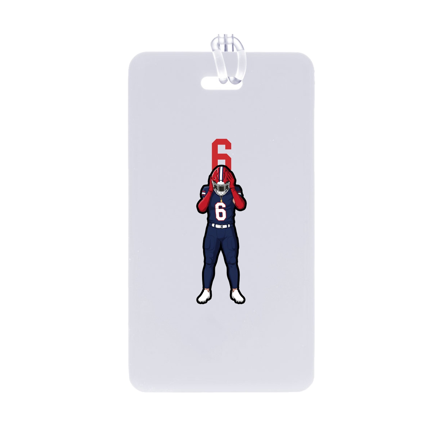 Bag Tag — Number Top in Classic