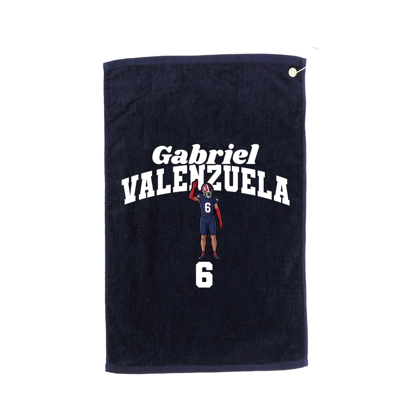 Golf Towel — Signature Arch in Navy