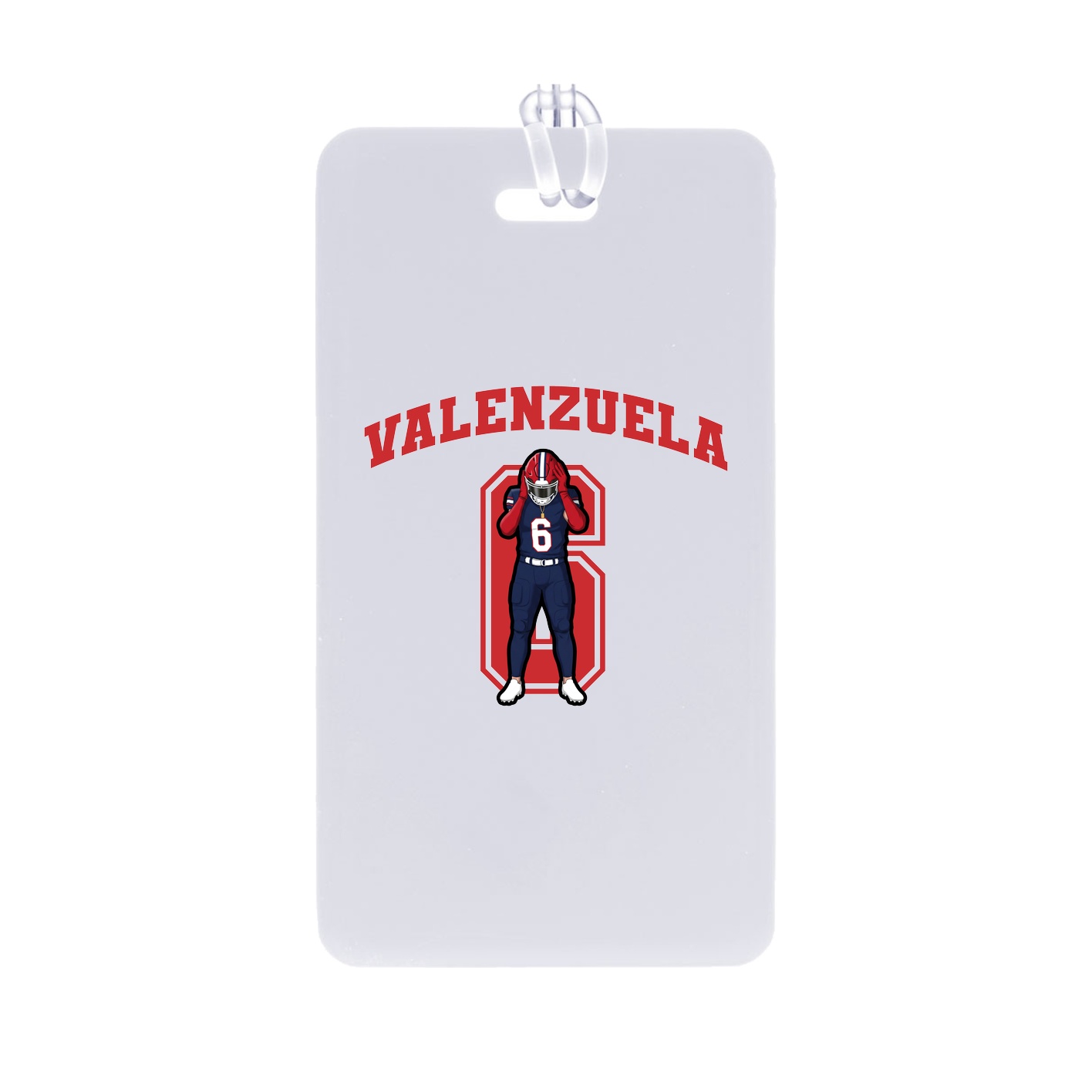 Bag Tag — Number in Classic