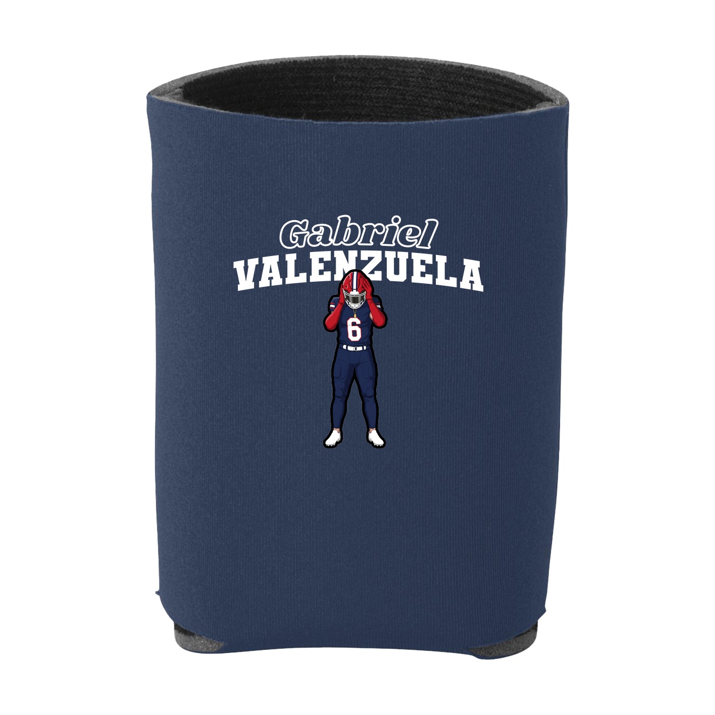Can Holder — Name Arch in Navy