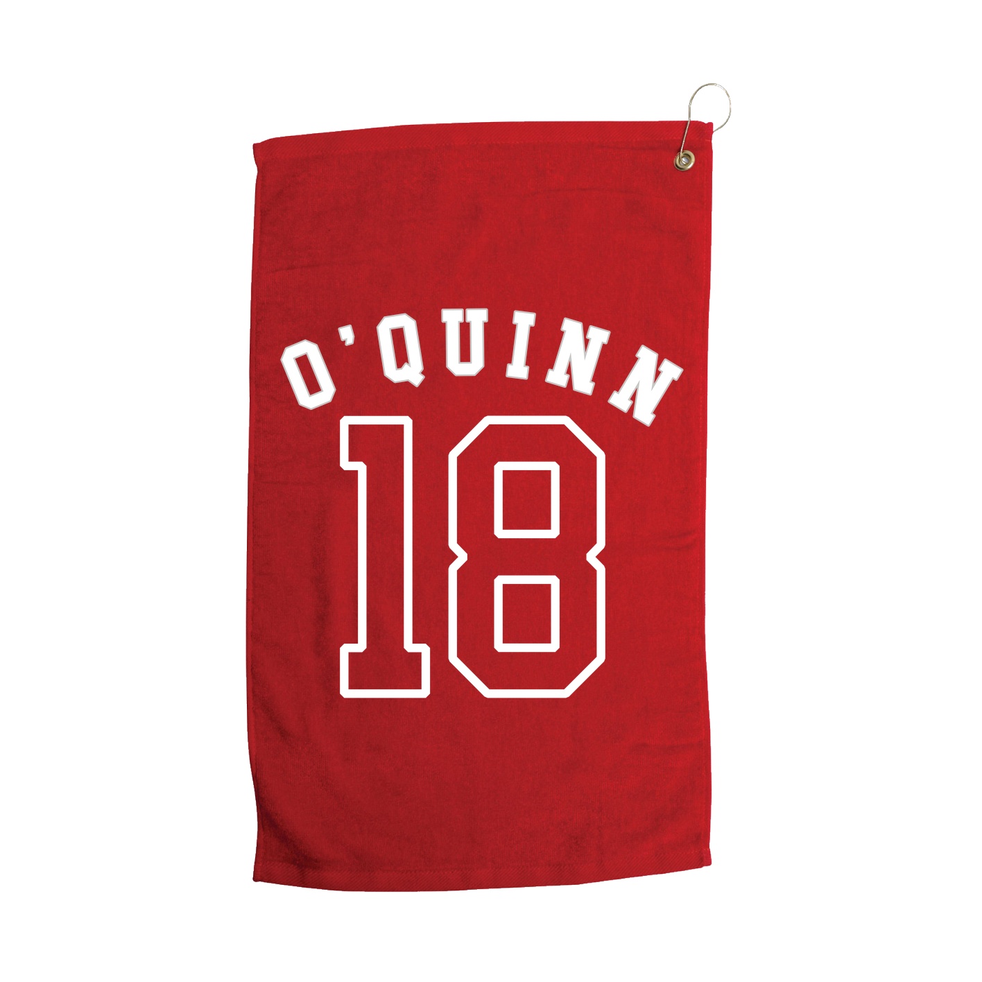 Golf Towel — Shirsey Arch in Red