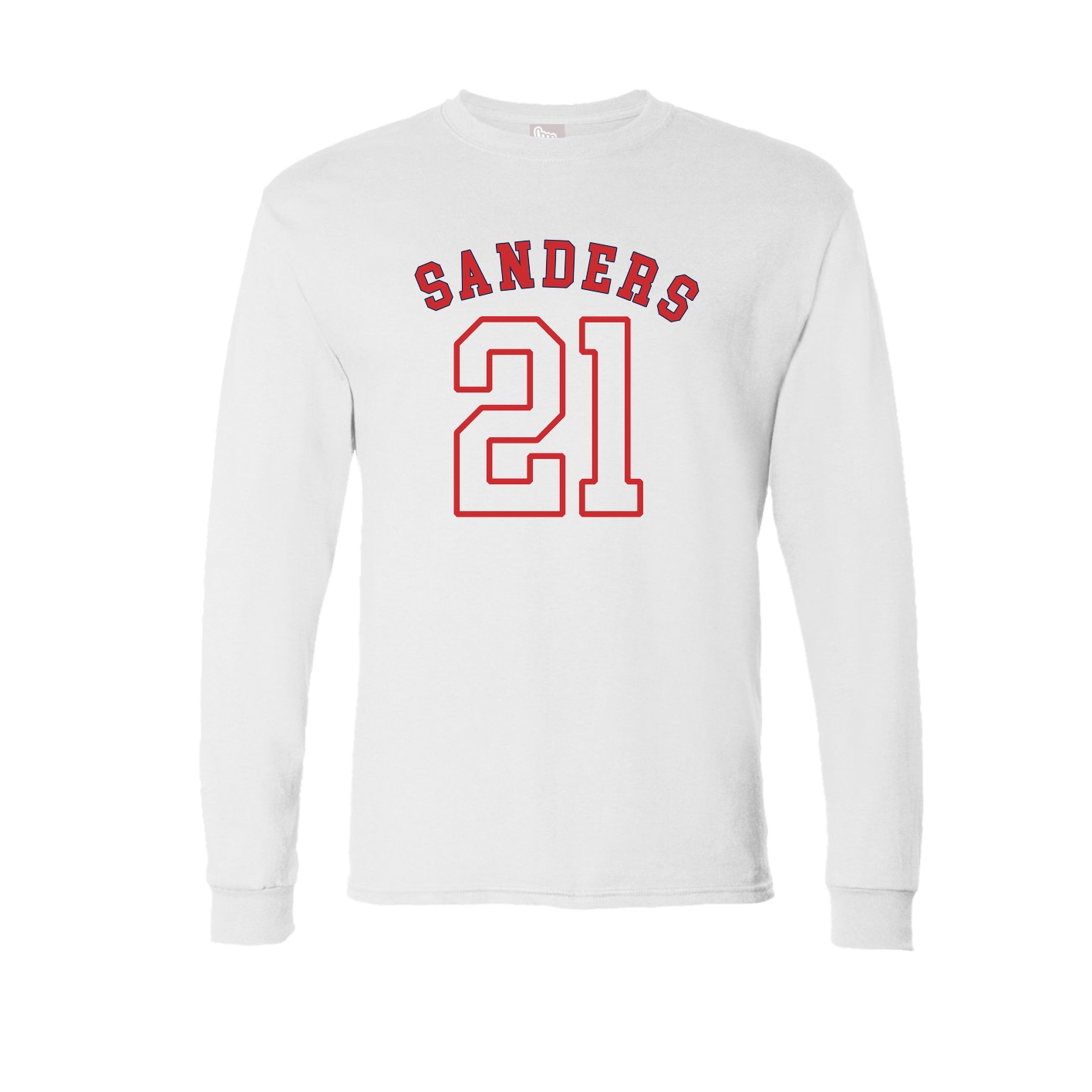 Long Sleeve Tee — Shirsey Arch in White