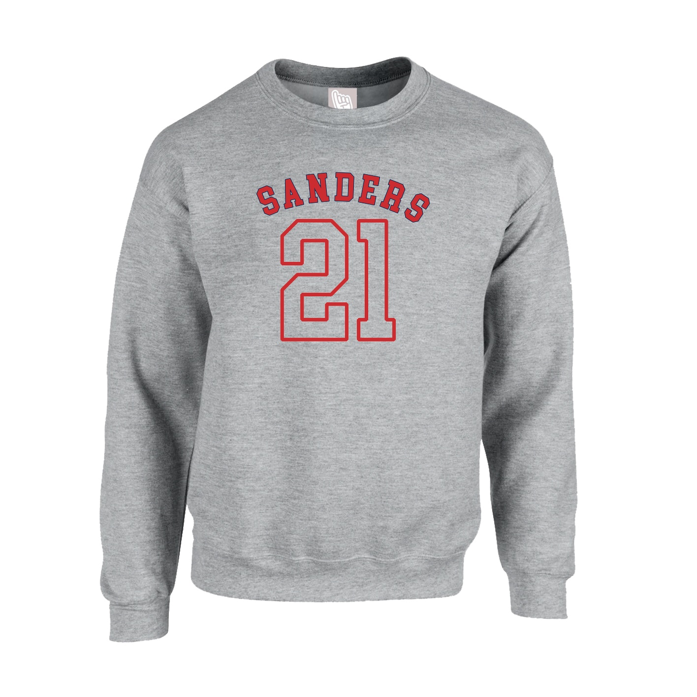 Fleece Crew — Shirsey Arch in Grey