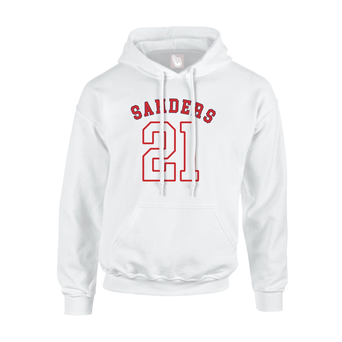 Youth Hoodie — Shirsey Arch in White