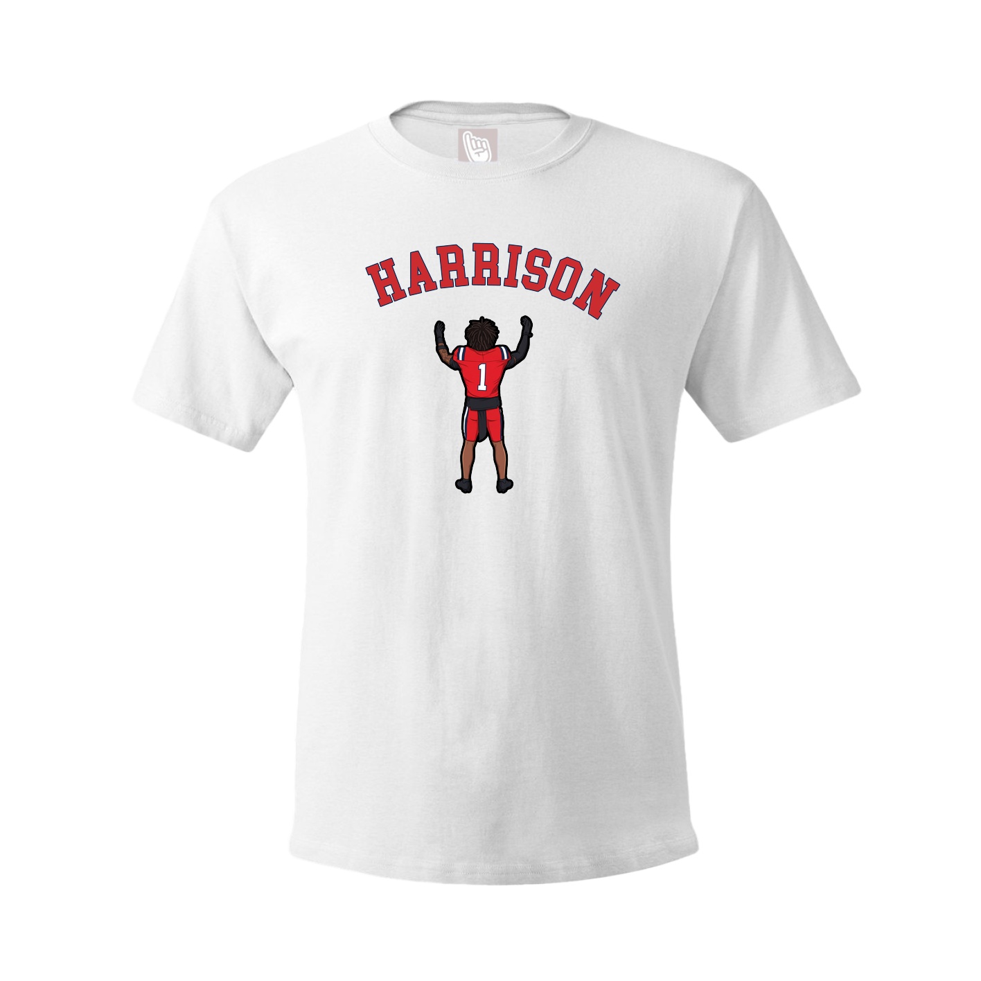 Youth Tee — Shirsey Arch in White