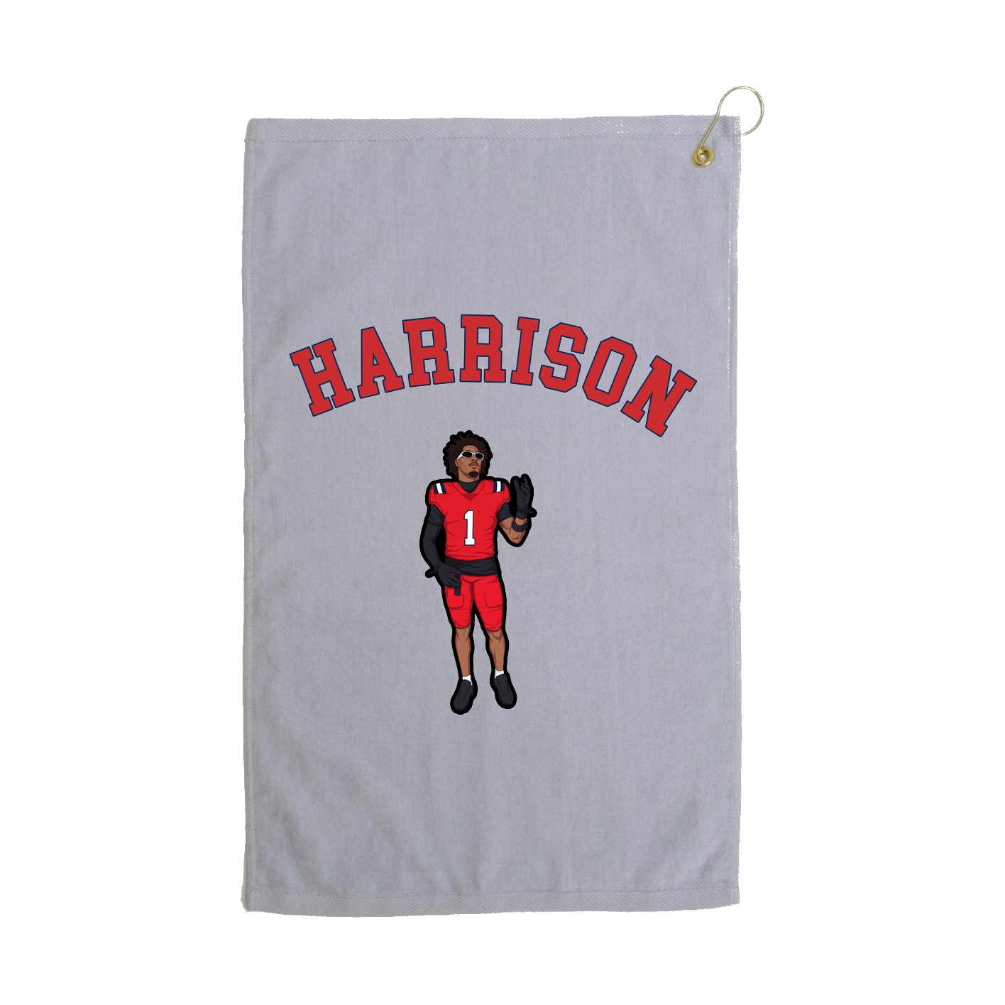 Golf Towel — Shirsey Arch in Grey